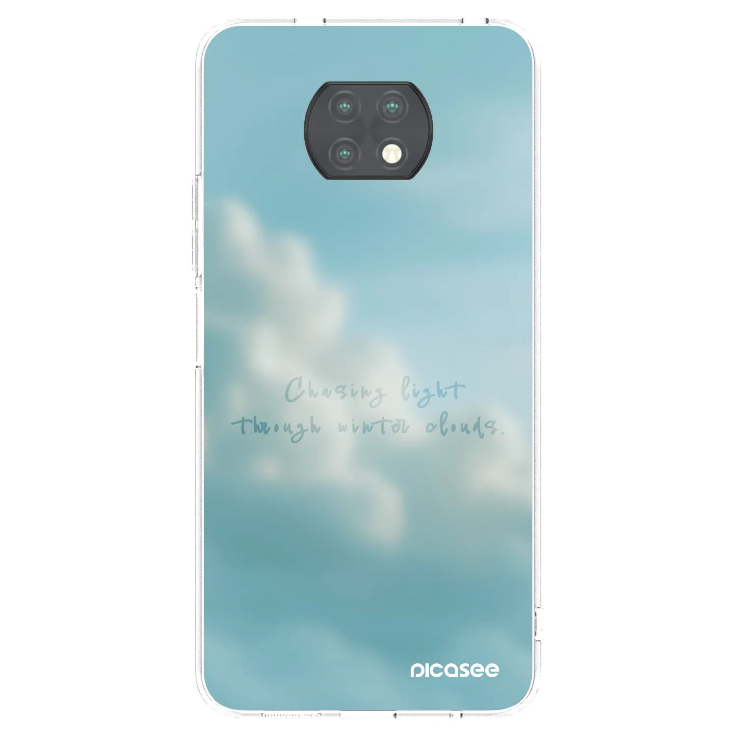 Picasee silikonska prozirna maskica za Xiaomi Redmi Note 9T - CHASiNG LIGHT