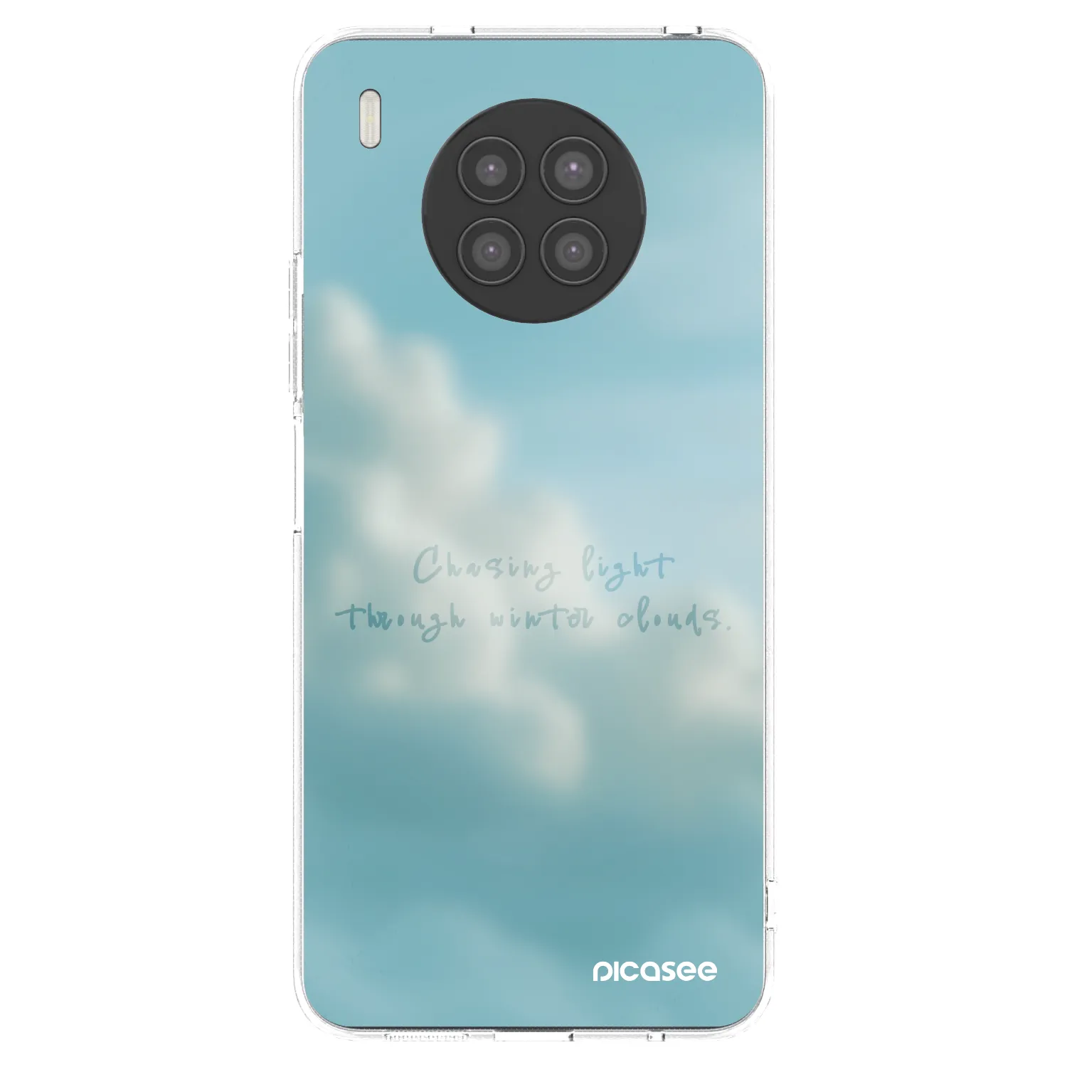 Picasee silikonska prozirna maskica za Huawei Nova 8i - CHASiNG LIGHT