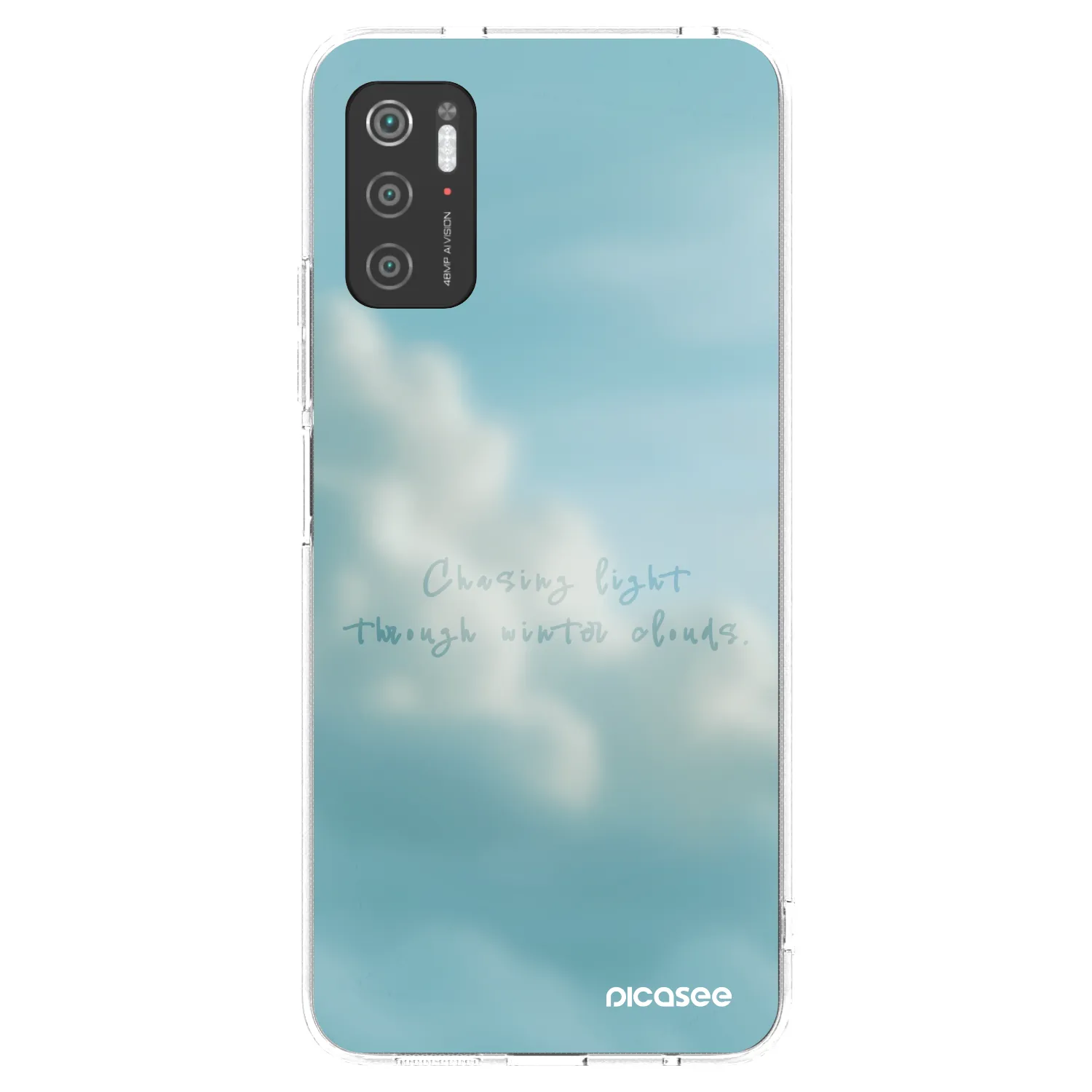 Picasee silikonska prozirna maskica za Xiaomi Poco M3 Pro 5G - CHASiNG LIGHT