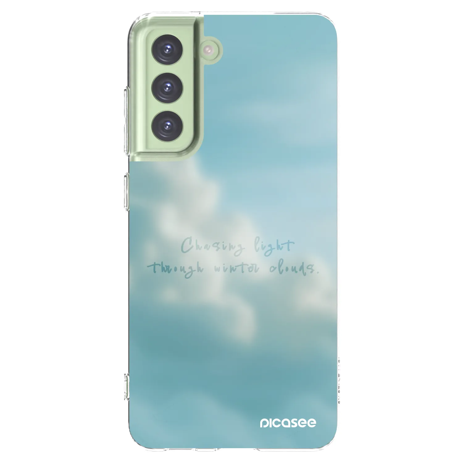 Picasee silikonska prozirna maskica za Samsung Galaxy S21 FE 5G - CHASiNG LIGHT