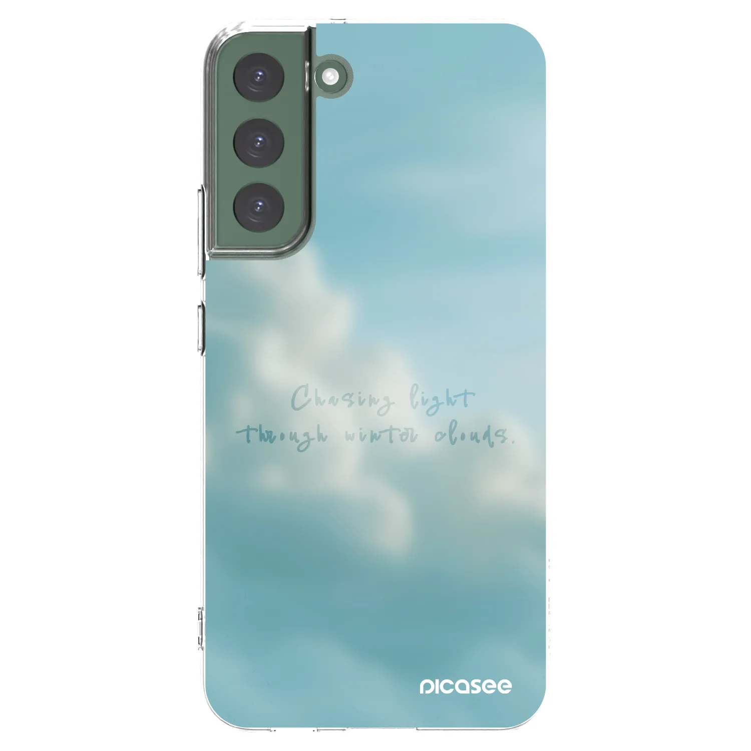 Picasee silikonska prozirna maskica za Samsung Galaxy S22+ 5G - CHASiNG LIGHT