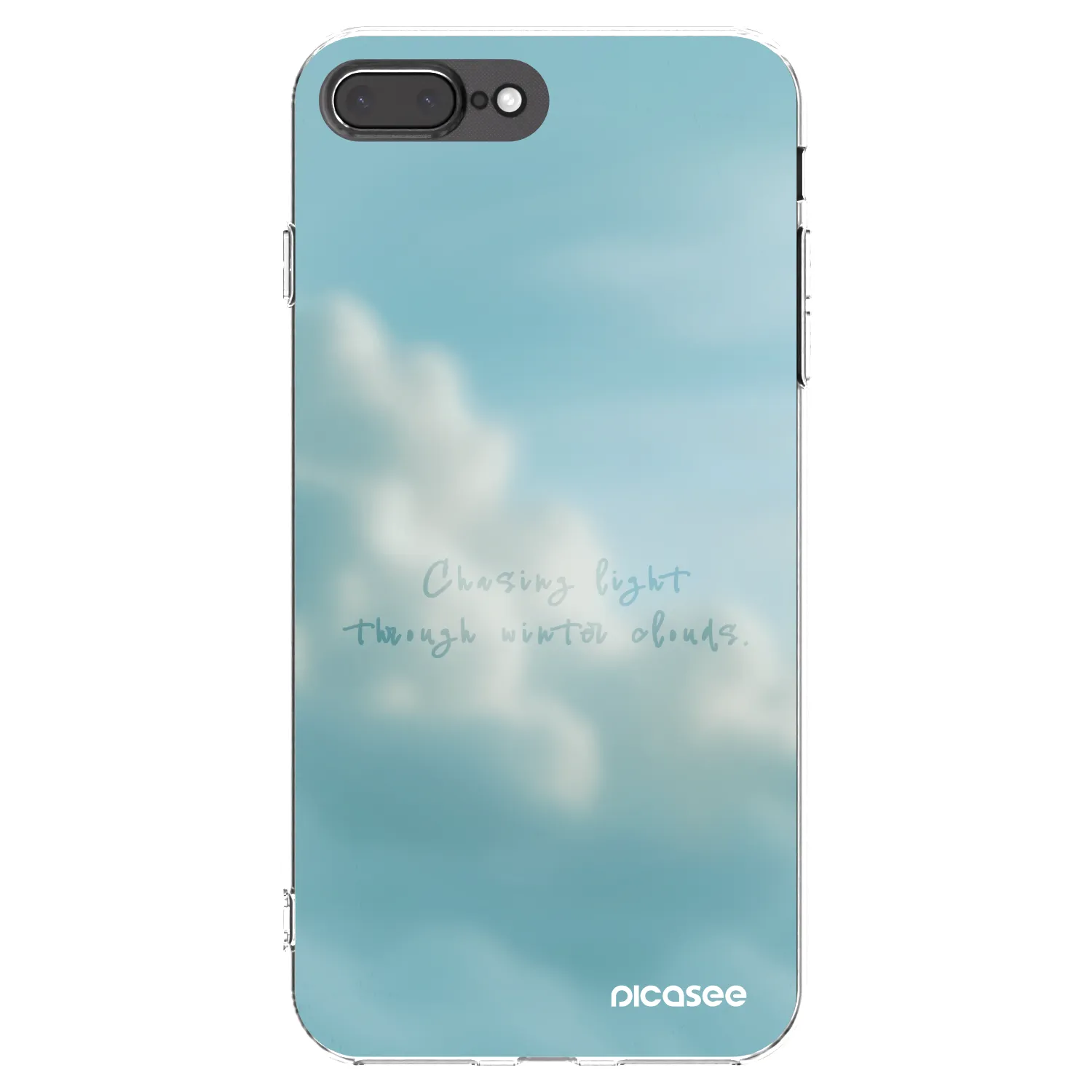 Picasee silikonska prozirna maskica za Apple iPhone 8 Plus - CHASiNG LIGHT