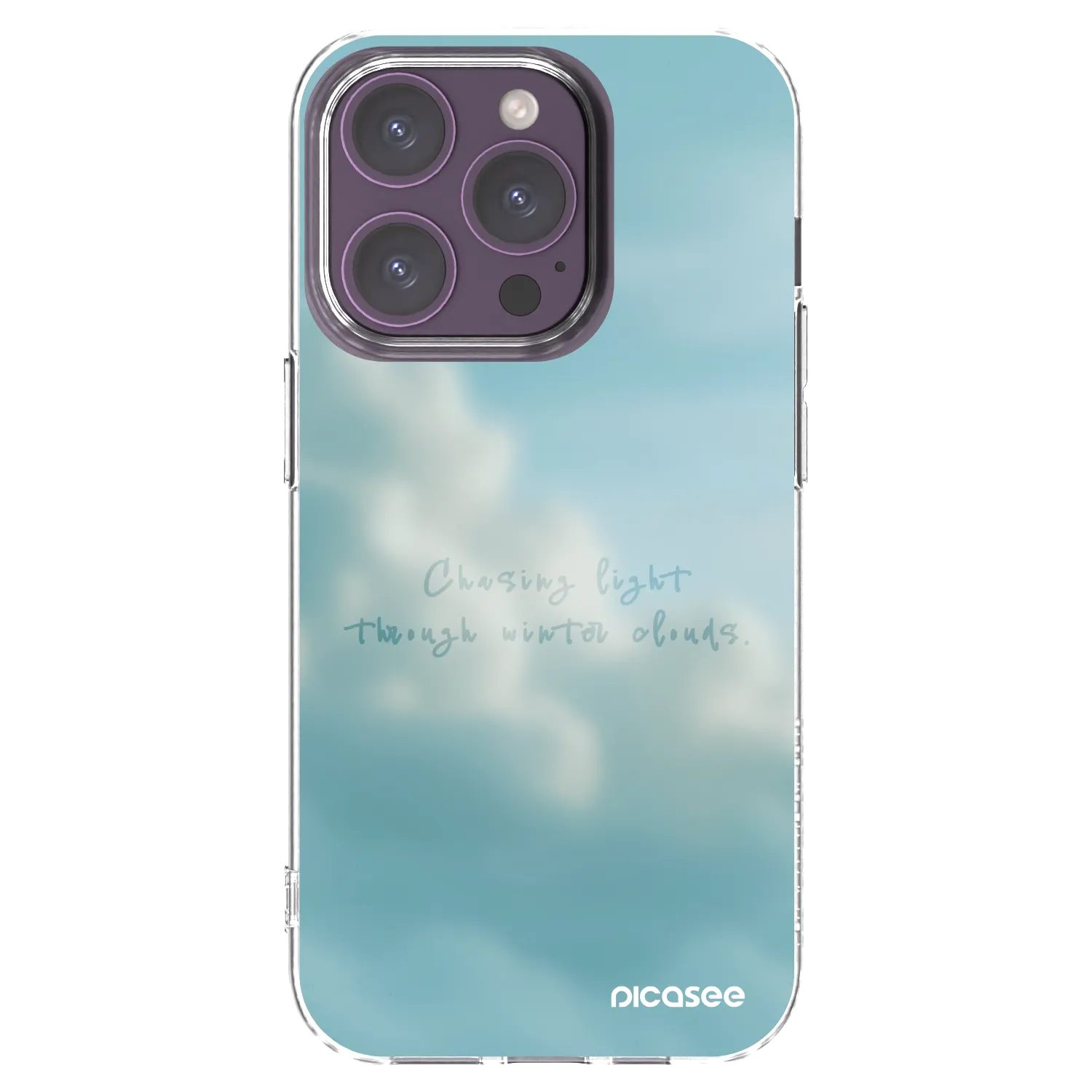 Picasee silikonska prozirna maskica za Apple iPhone 14 Pro - CHASiNG LIGHT