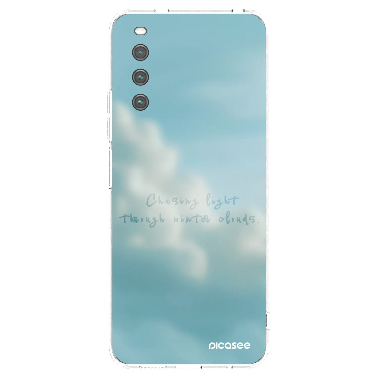 Picasee silikonska prozirna maskica za Sony Xperia 10 IV 5G - CHASiNG LIGHT
