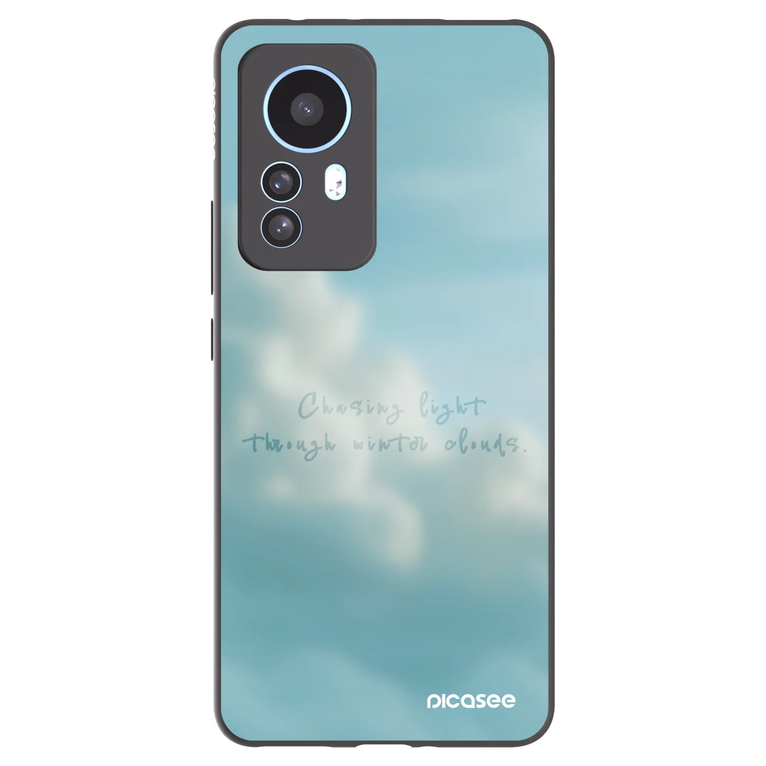 Picasee crna silikonska maskica za Xiaomi 12T Pro - CHASiNG LIGHT