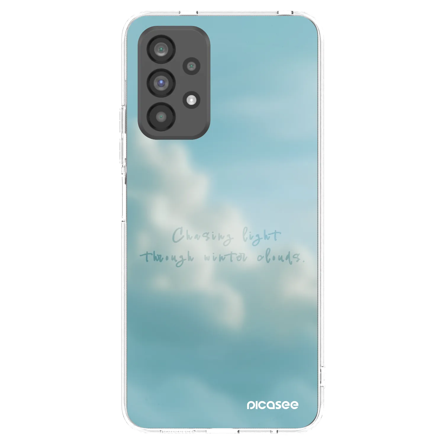 Picasee silikonska prozirna maskica za Samsung Galaxy A73 5G - CHASiNG LIGHT