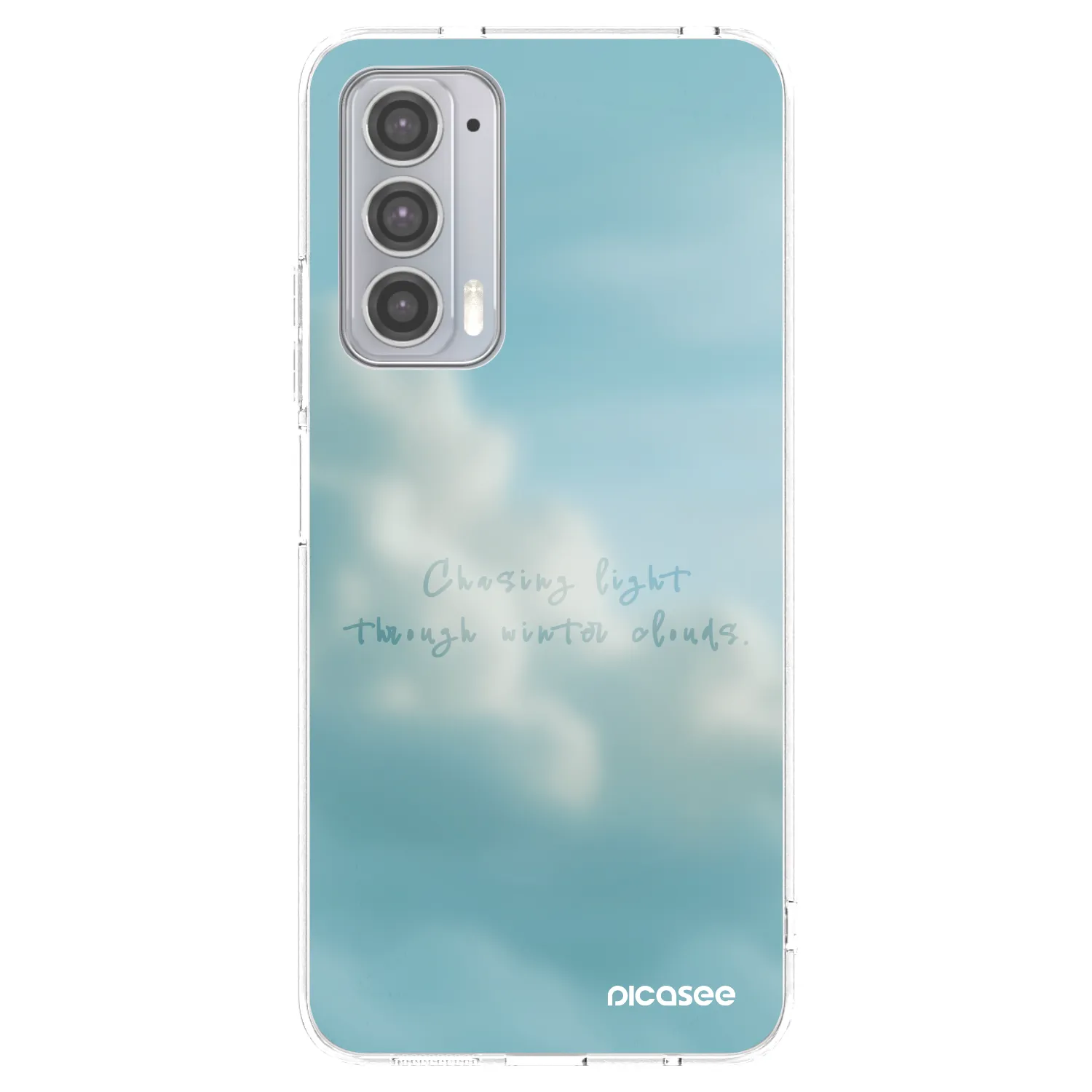 Picasee silikonska prozirna maskica za Motorola Edge 20 - CHASiNG LIGHT