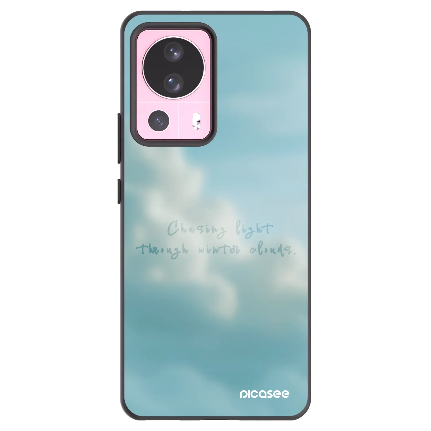 Picasee crna silikonska maskica za Xiaomi 13 Lite - CHASiNG LIGHT