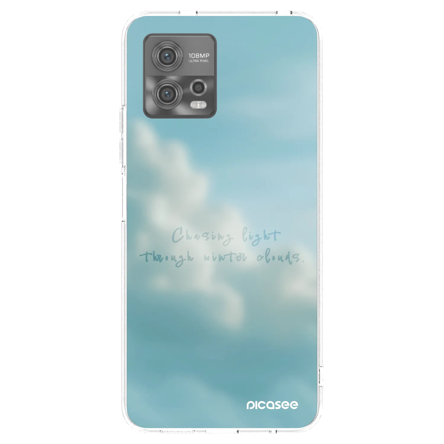 Picasee silikonska prozirna maskica za Motorola Moto G72 - CHASiNG LIGHT