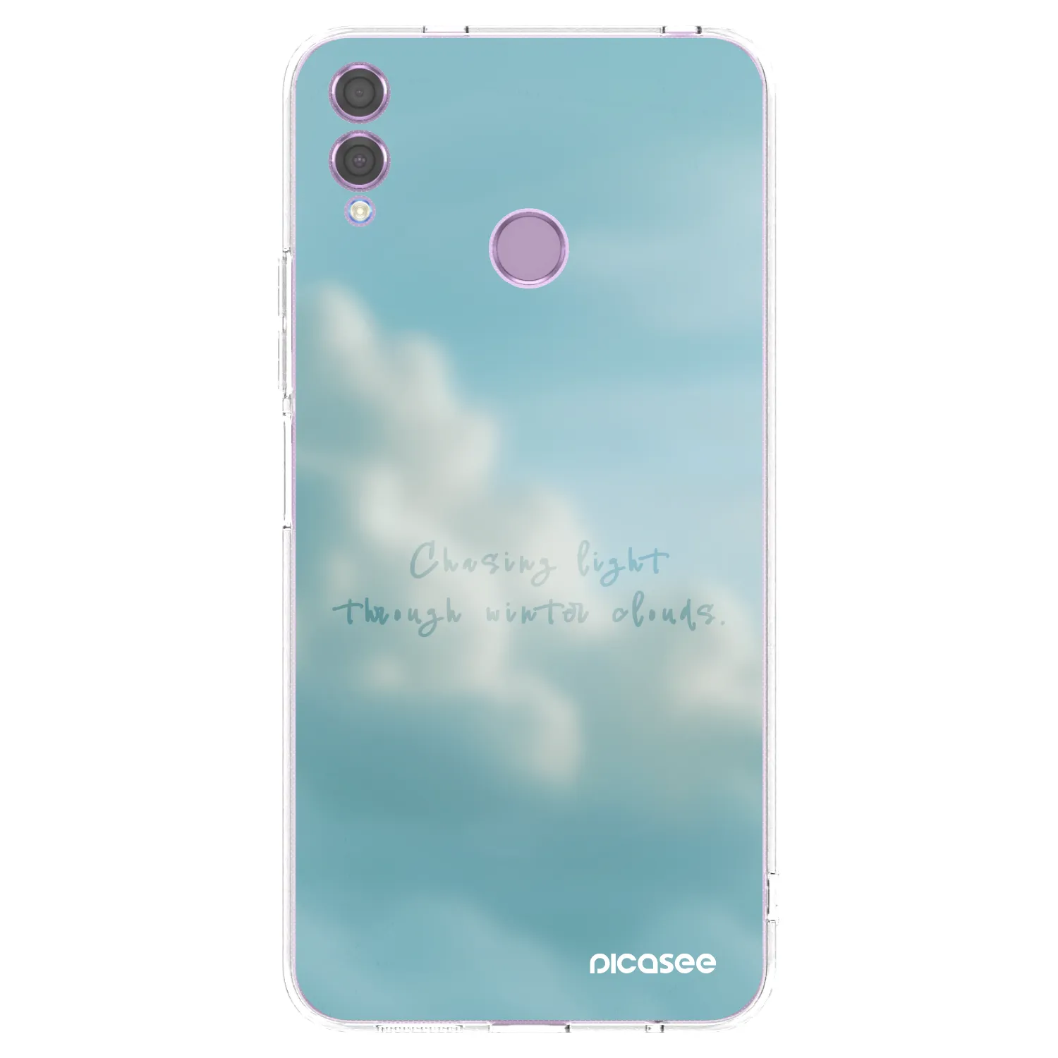 Picasee silikonska prozirna maskica za Honor 8X - CHASiNG LIGHT