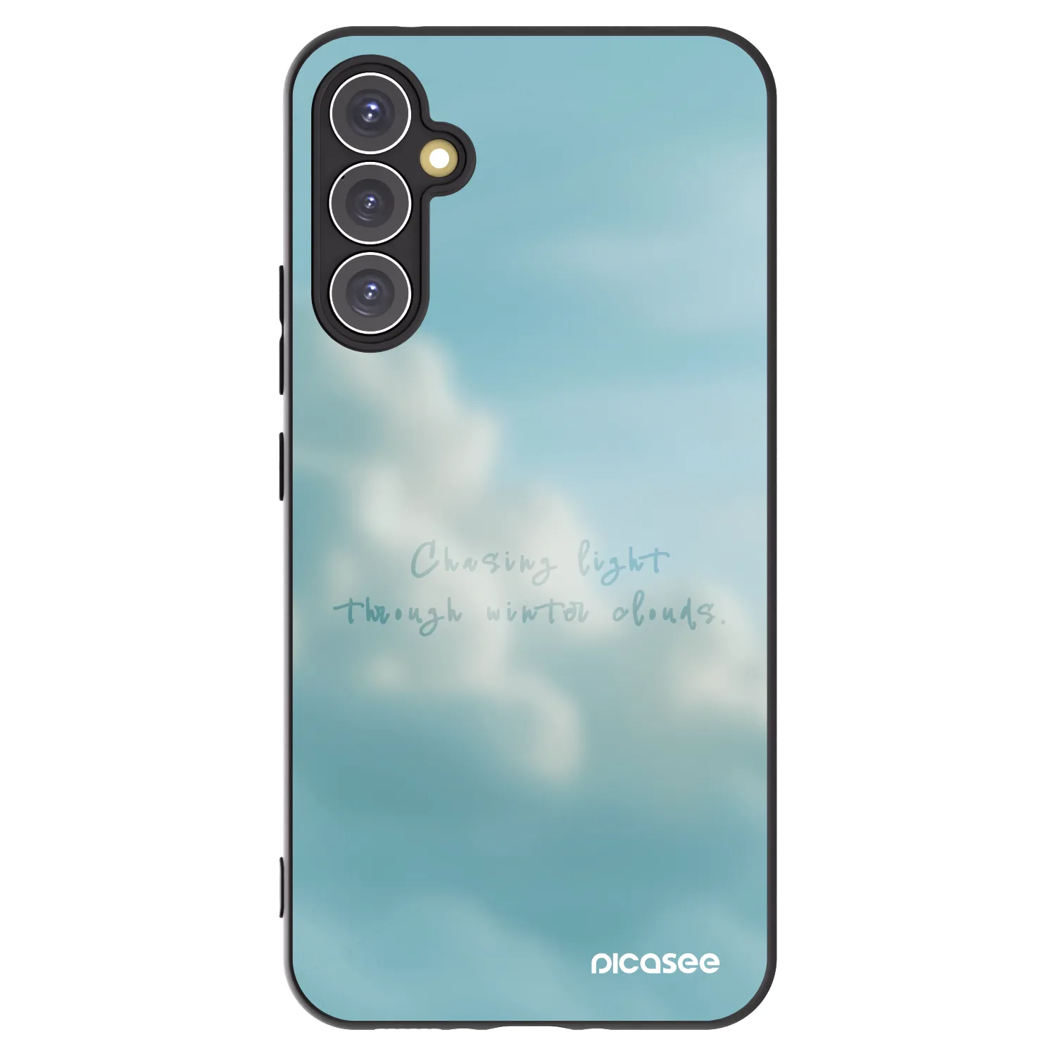 Picasee crna silikonska maskica za Samsung Galaxy A34 5G A346B - CHASiNG LIGHT