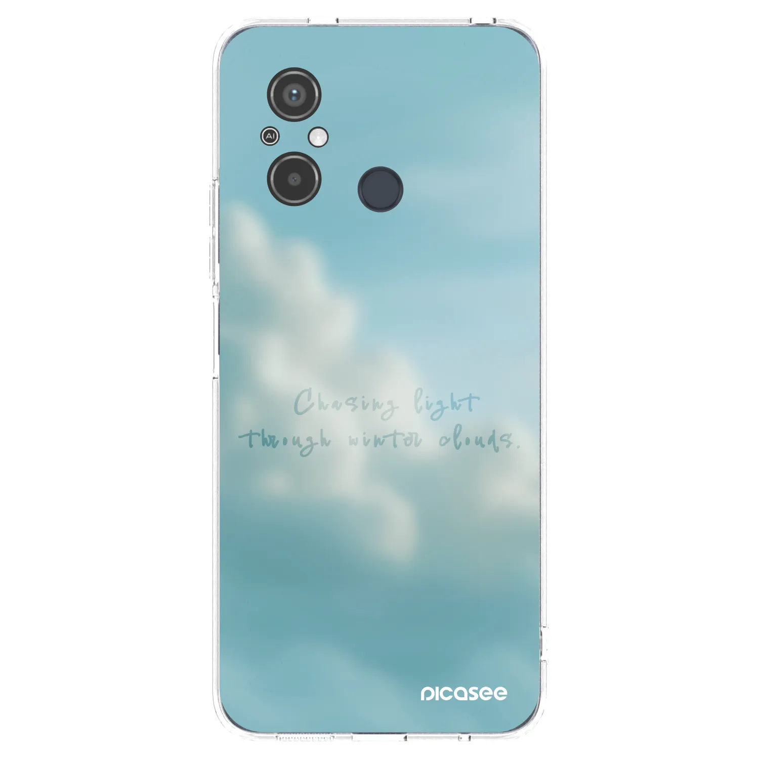 Picasee silikonska prozirna maskica za Xiaomi Redmi 12C - CHASiNG LIGHT