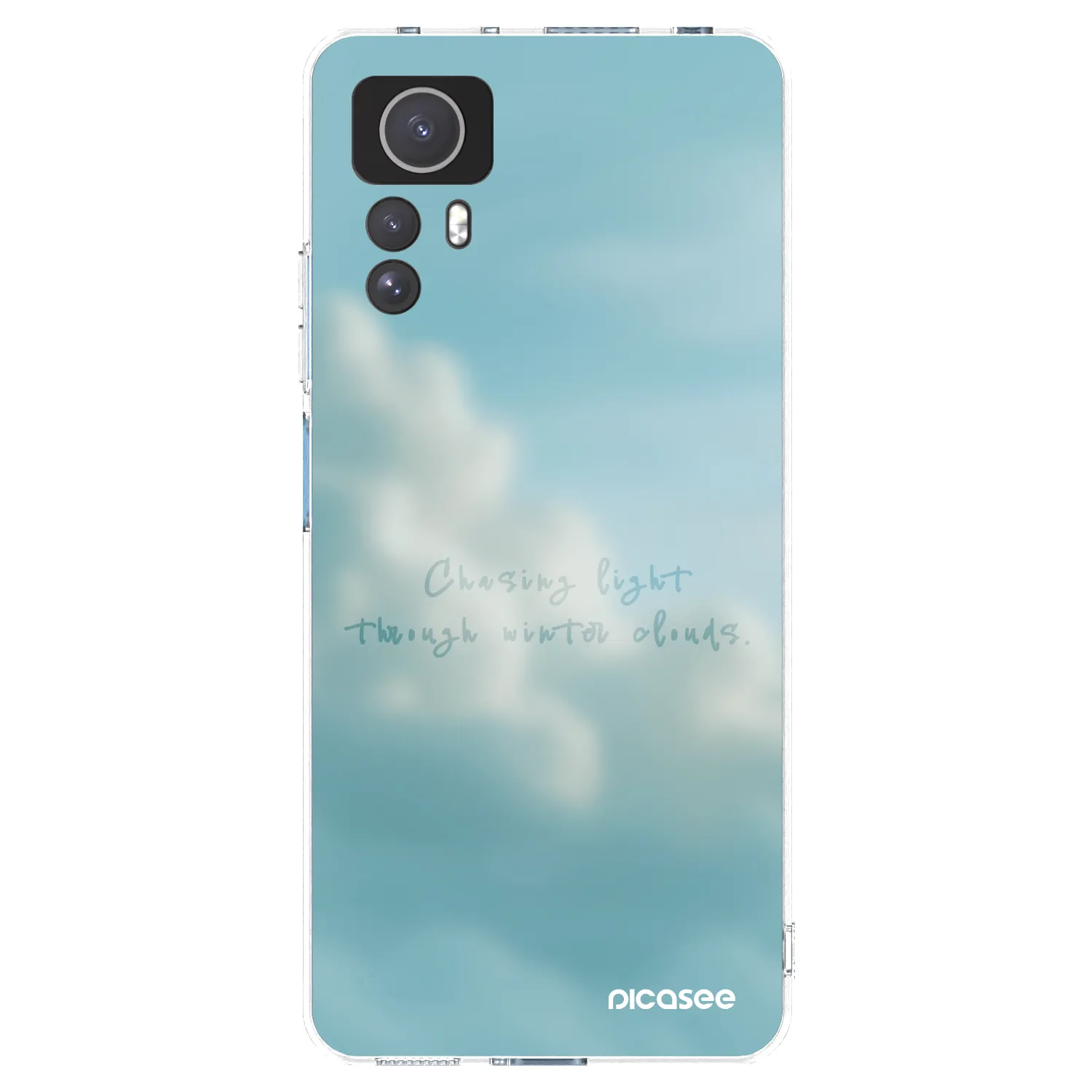 Picasee silikonska prozirna maskica za Xiaomi Redmi Note 12S - CHASiNG LIGHT