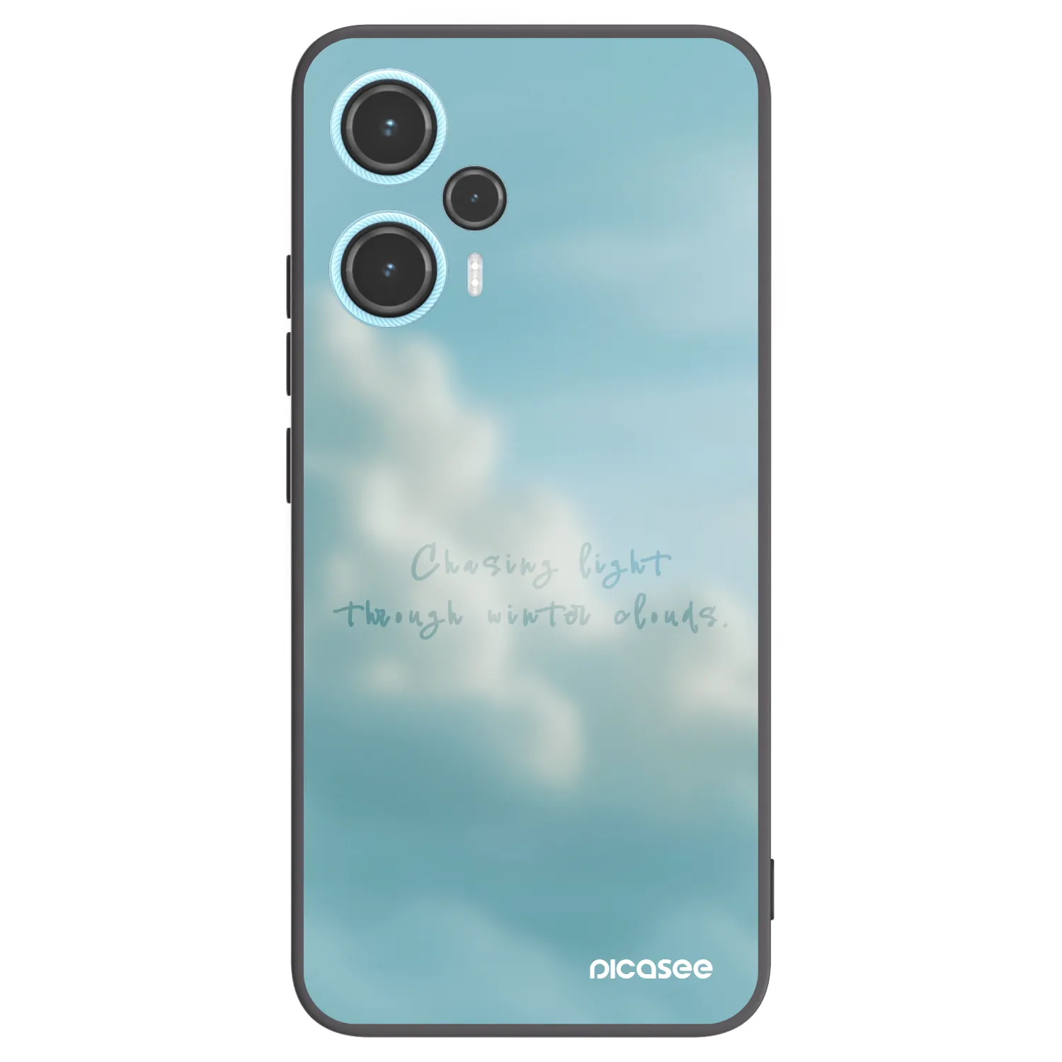 Picasee crna silikonska maskica za Xiaomi Poco F5 - CHASiNG LIGHT