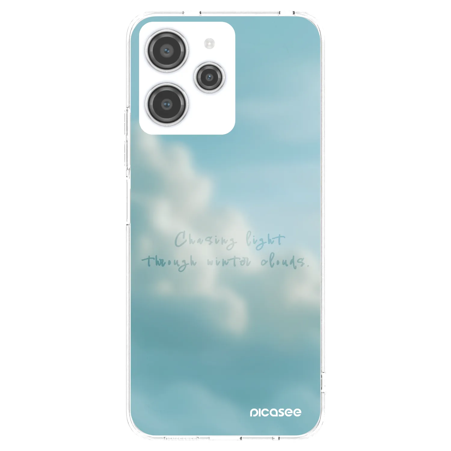 Picasee silikonska prozirna maskica za Xiaomi Redmi 12 4G - CHASiNG LIGHT