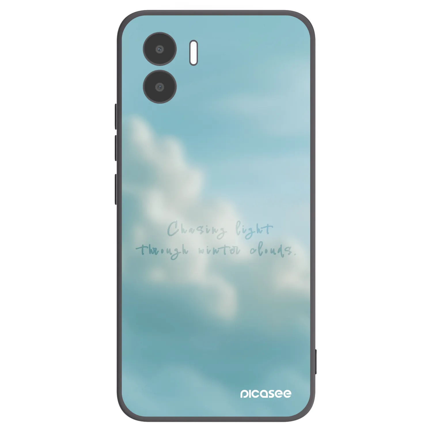 Picasee crna silikonska maskica za Xiaomi Redmi A2 - CHASiNG LIGHT