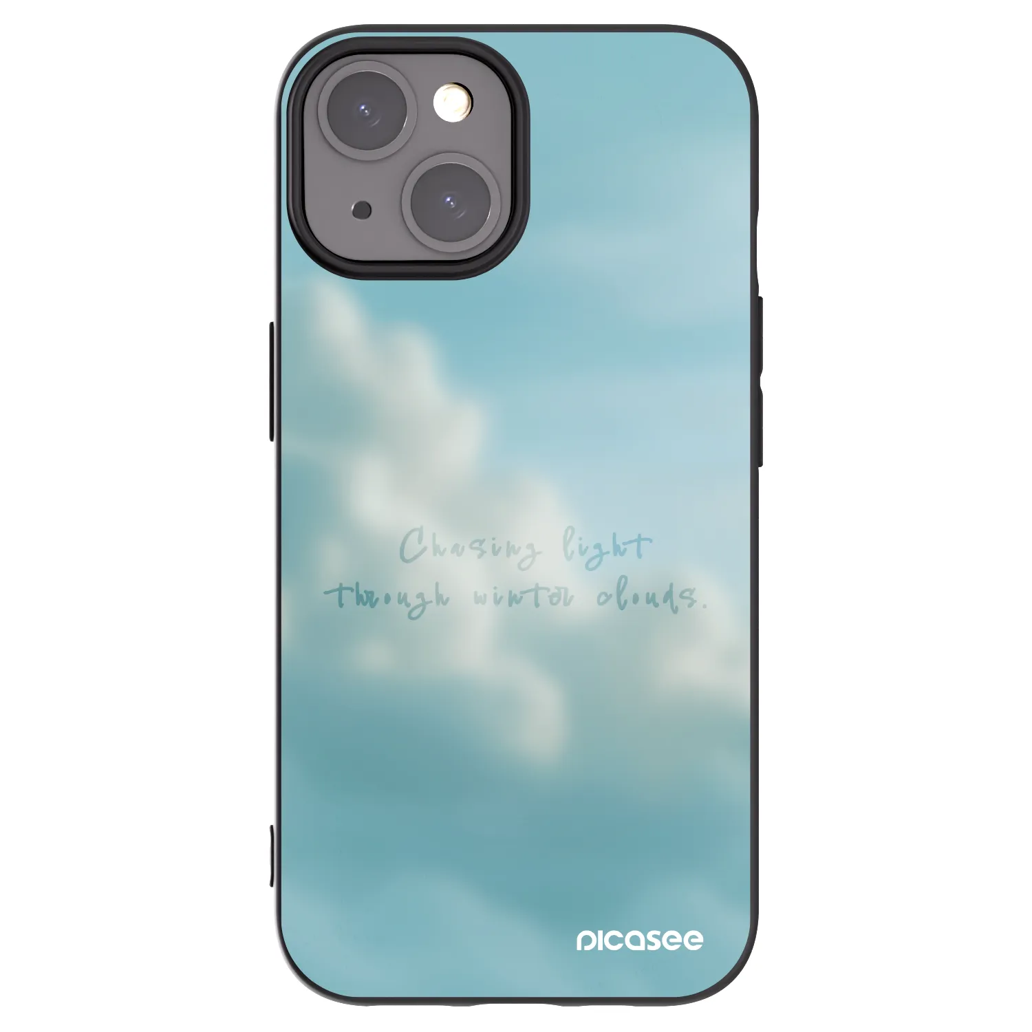 Picasee crna silikonska maskica za Apple iPhone 15 - CHASiNG LIGHT