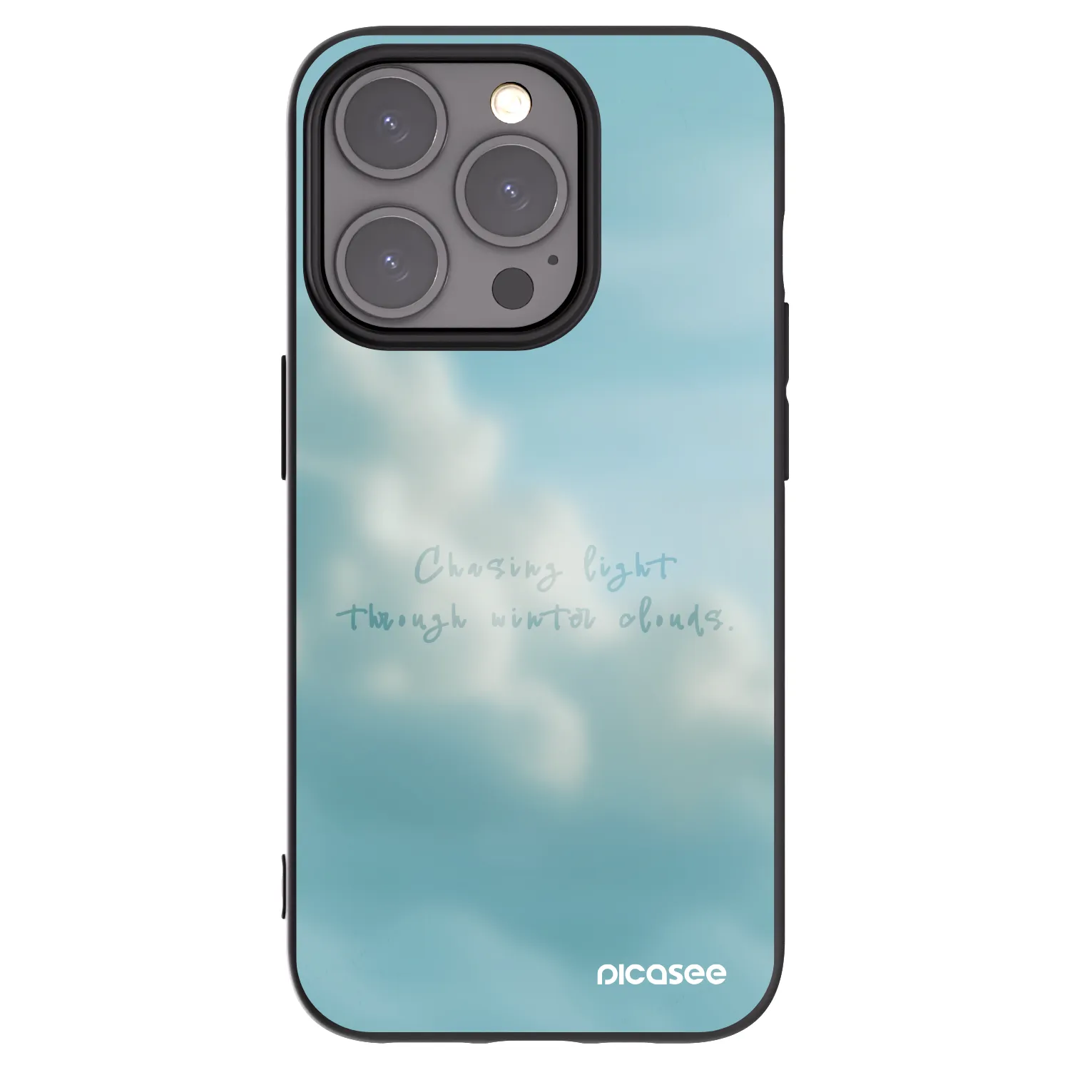 Picasee crna silikonska maskica za Apple iPhone 15 Pro - CHASiNG LIGHT
