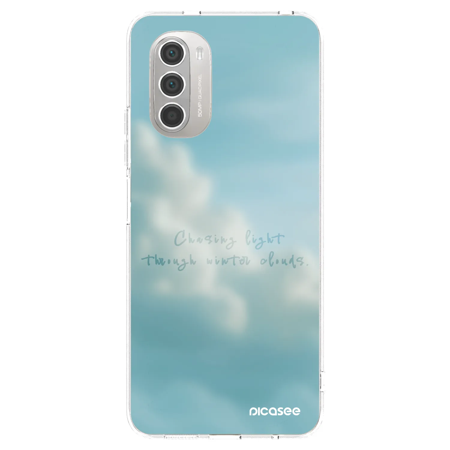 Picasee silikonska prozirna maskica za Motorola Moto G51 - CHASiNG LIGHT