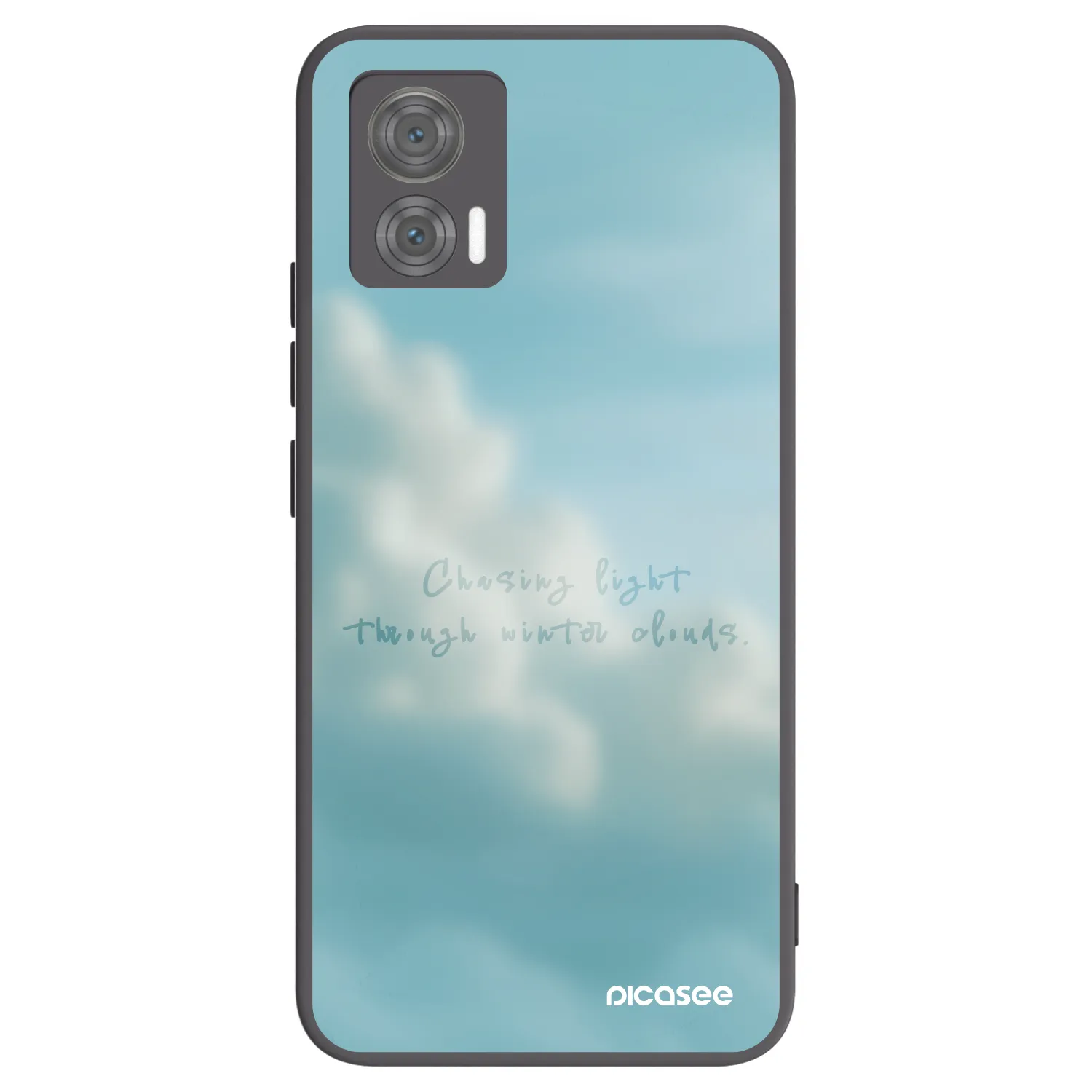 Picasee crna silikonska maskica za Motorola Edge 30 Neo - CHASiNG LIGHT