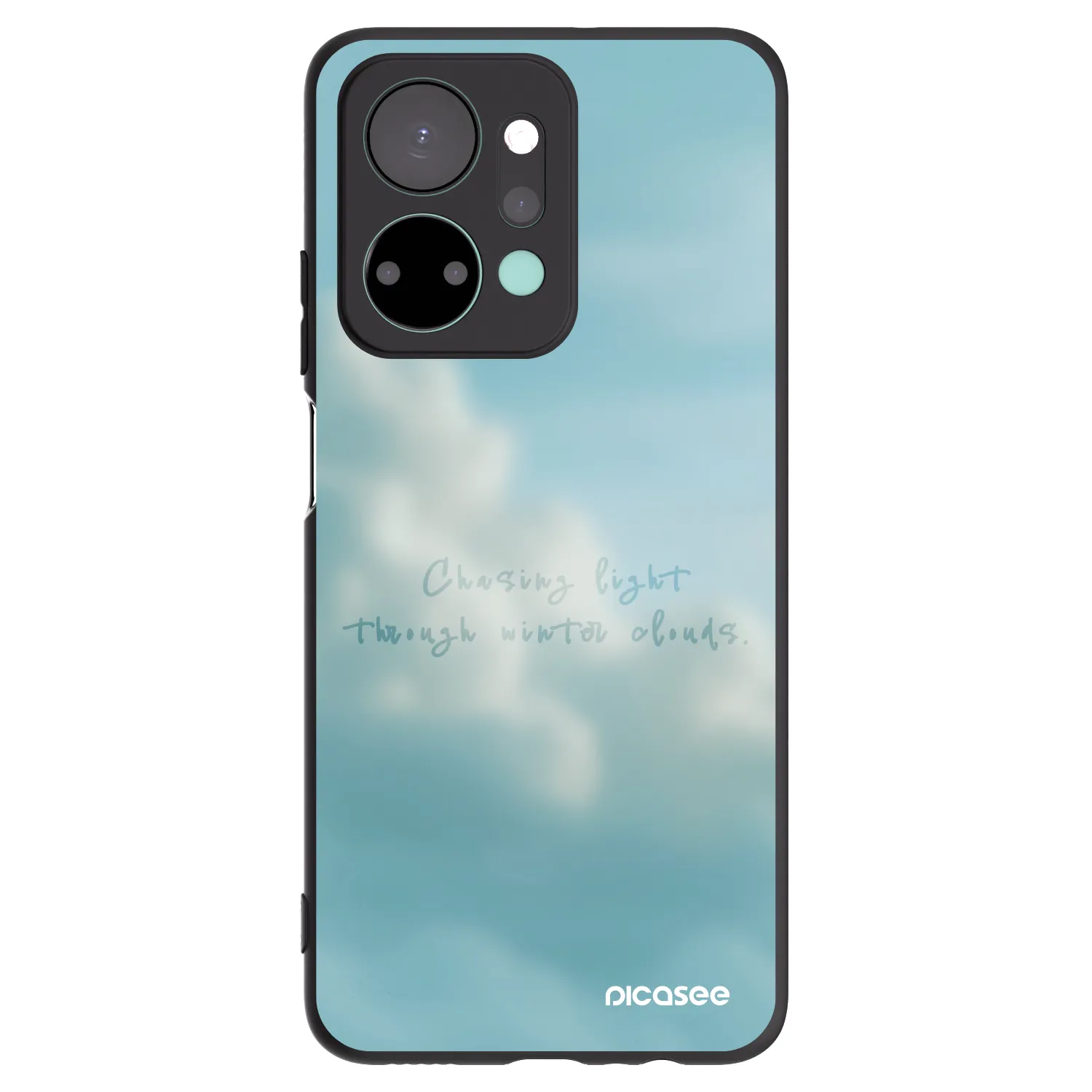 Picasee crna silikonska maskica za Honor X7a - CHASiNG LIGHT