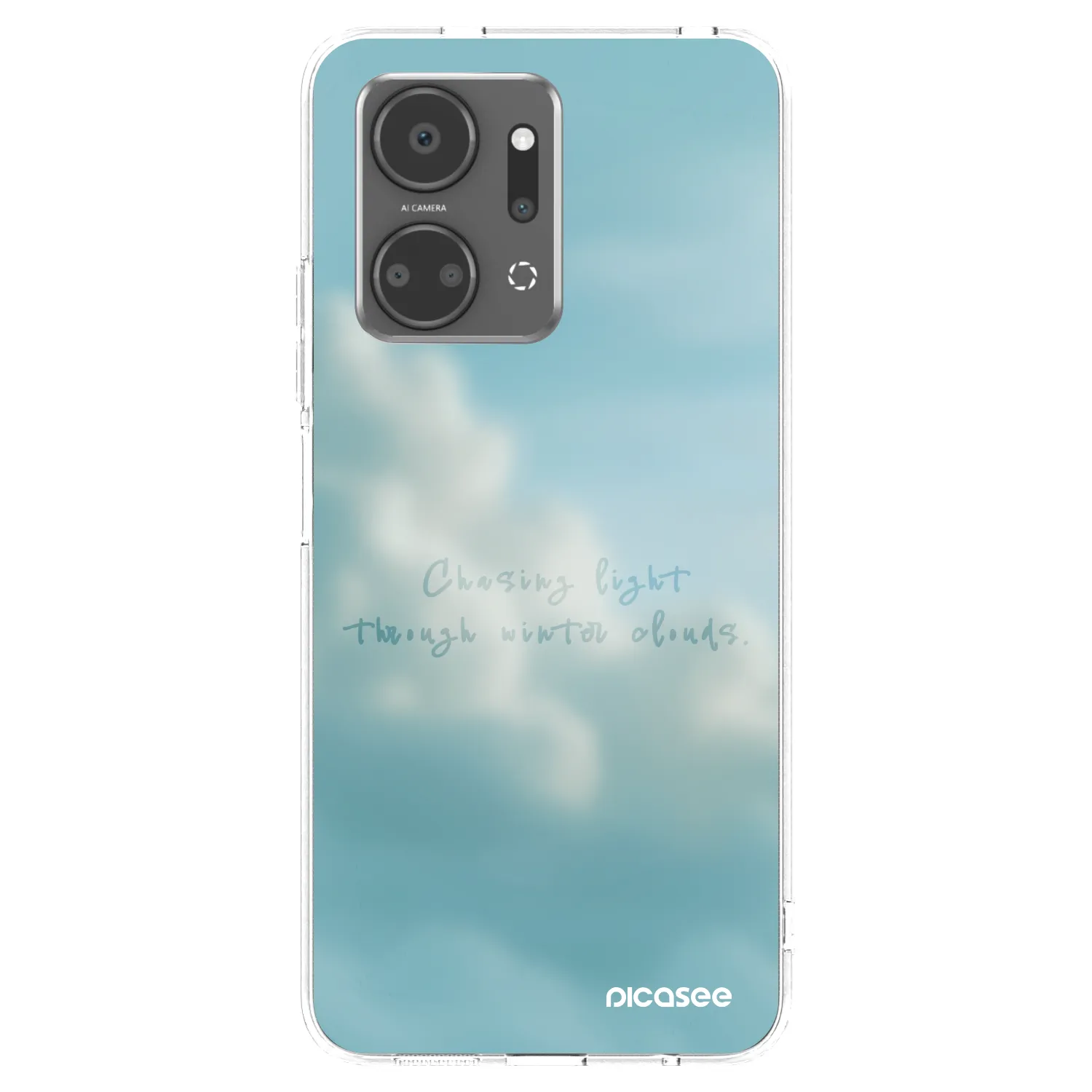 Picasee silikonska prozirna maskica za Honor X7a - CHASiNG LIGHT