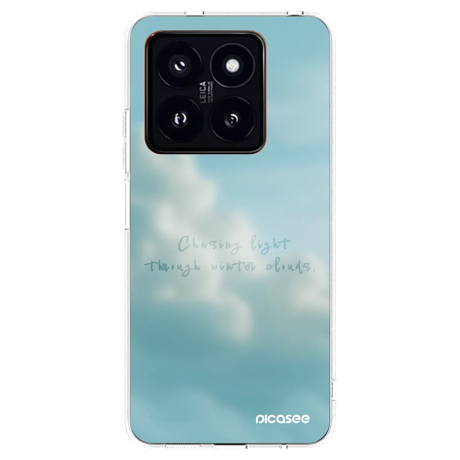 Picasee silikonska prozirna maskica za Xiaomi 14 Pro - CHASiNG LIGHT