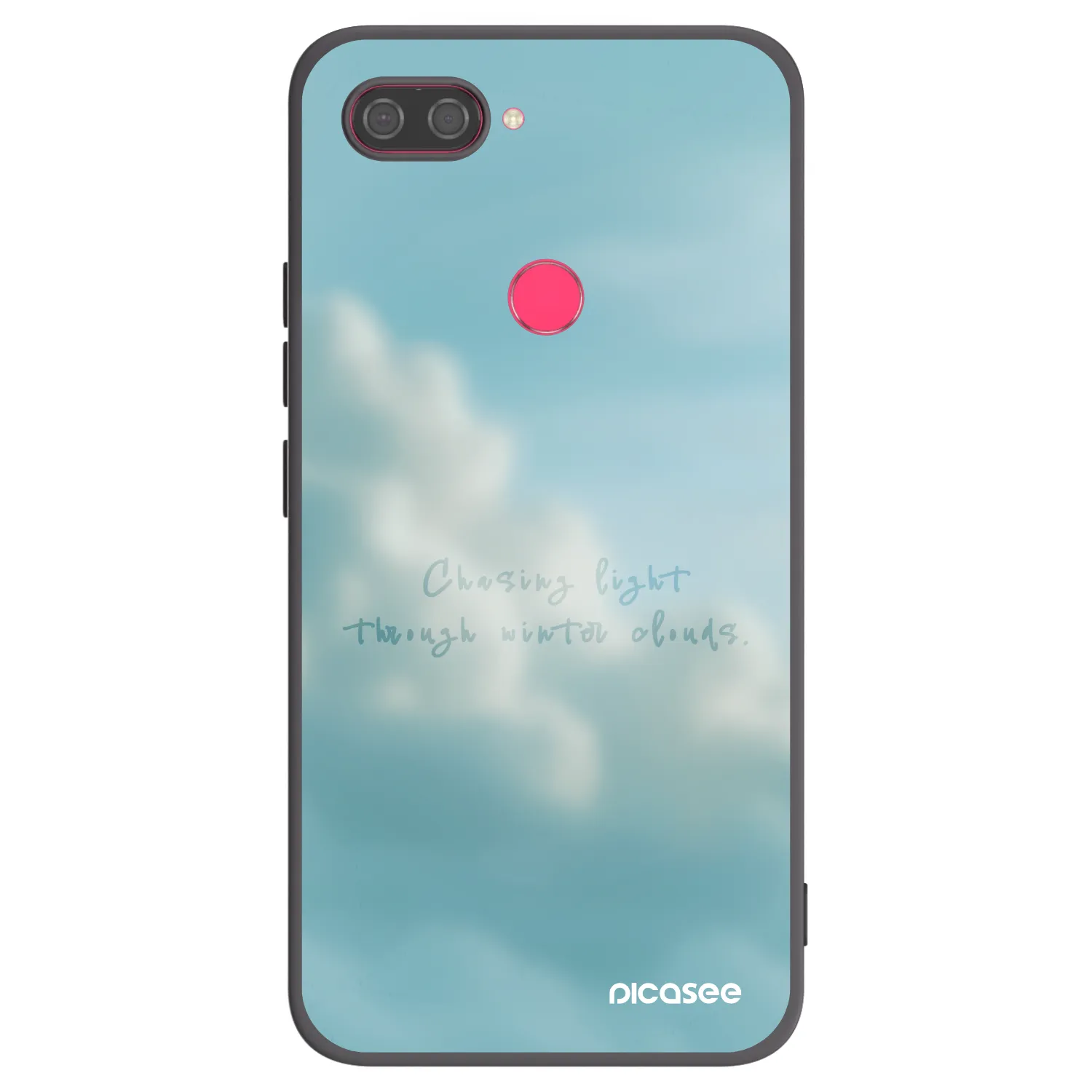 Picasee crna silikonska maskica za Xiaomi Mi 8 Lite - CHASiNG LIGHT