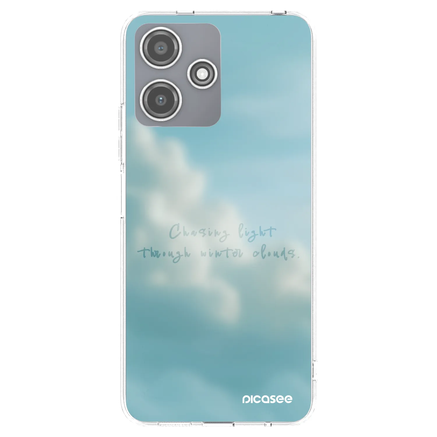 Picasee silikonska prozirna maskica za Xiaomi Redmi 12 5G - CHASiNG LIGHT