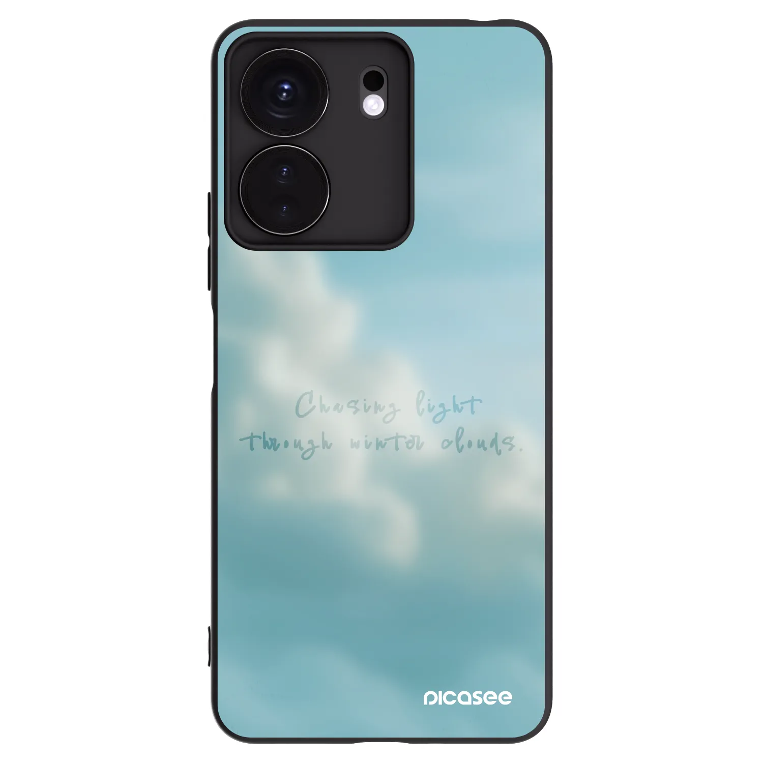 Picasee crna silikonska maskica za Xiaomi Redmi 13C 4G - CHASiNG LIGHT