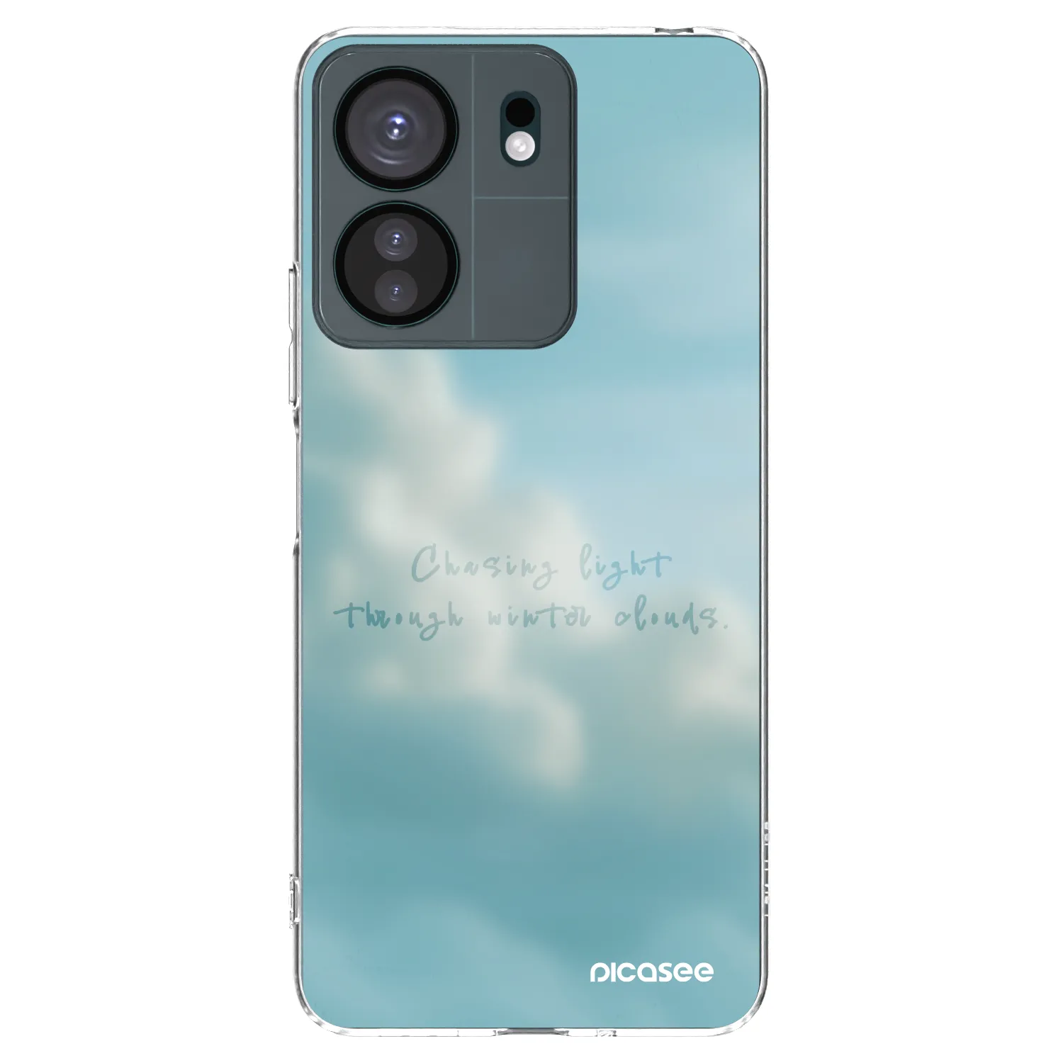 Picasee silikonska prozirna maskica za Xiaomi Redmi 13C 4G - CHASiNG LIGHT