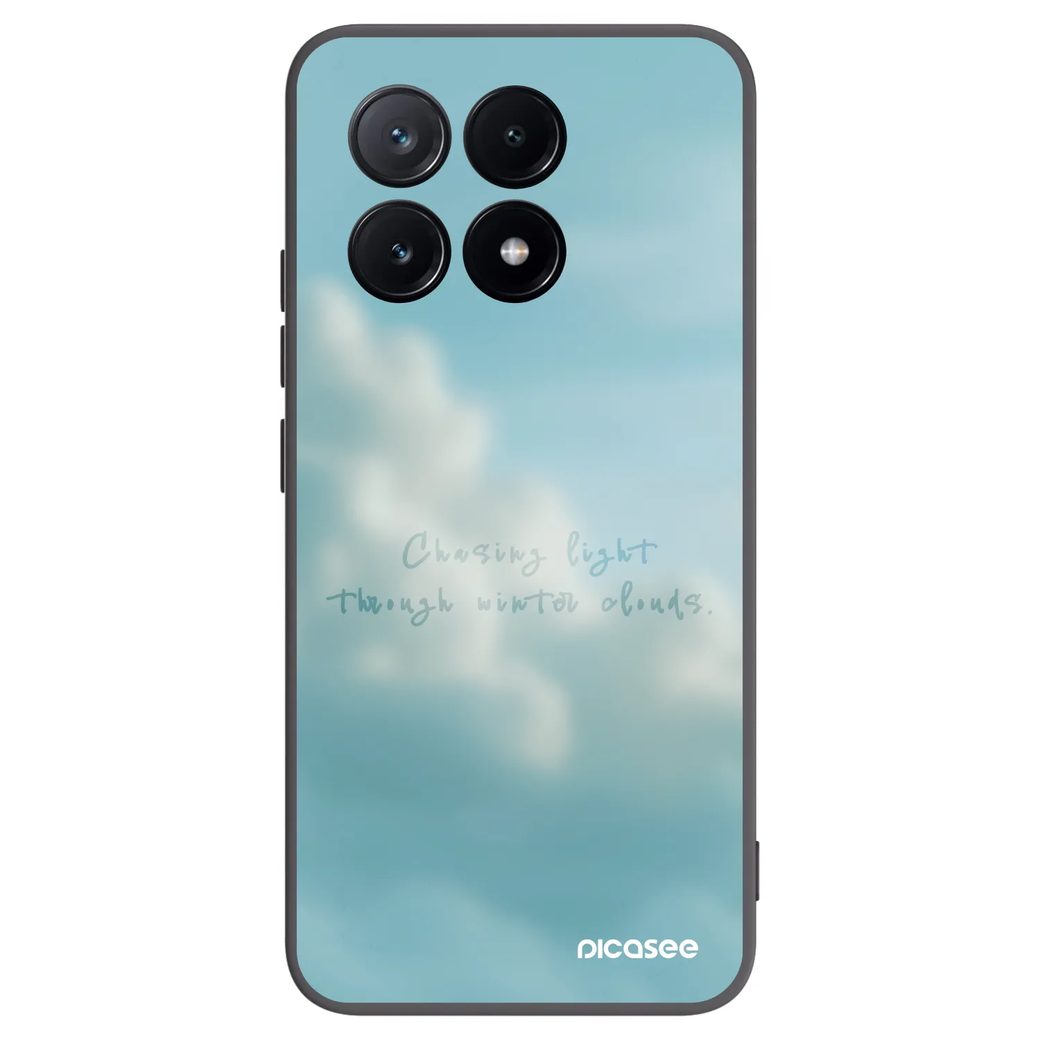 Picasee crna silikonska maskica za Xiaomi Poco X6 Pro - CHASiNG LIGHT