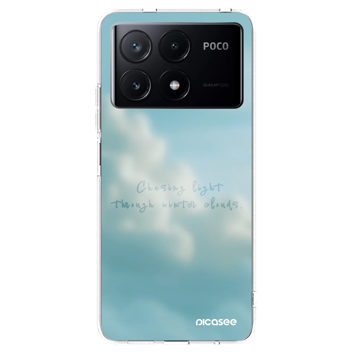 Picasee silikonska prozirna maskica za Xiaomi Poco X6 Pro - CHASiNG LIGHT