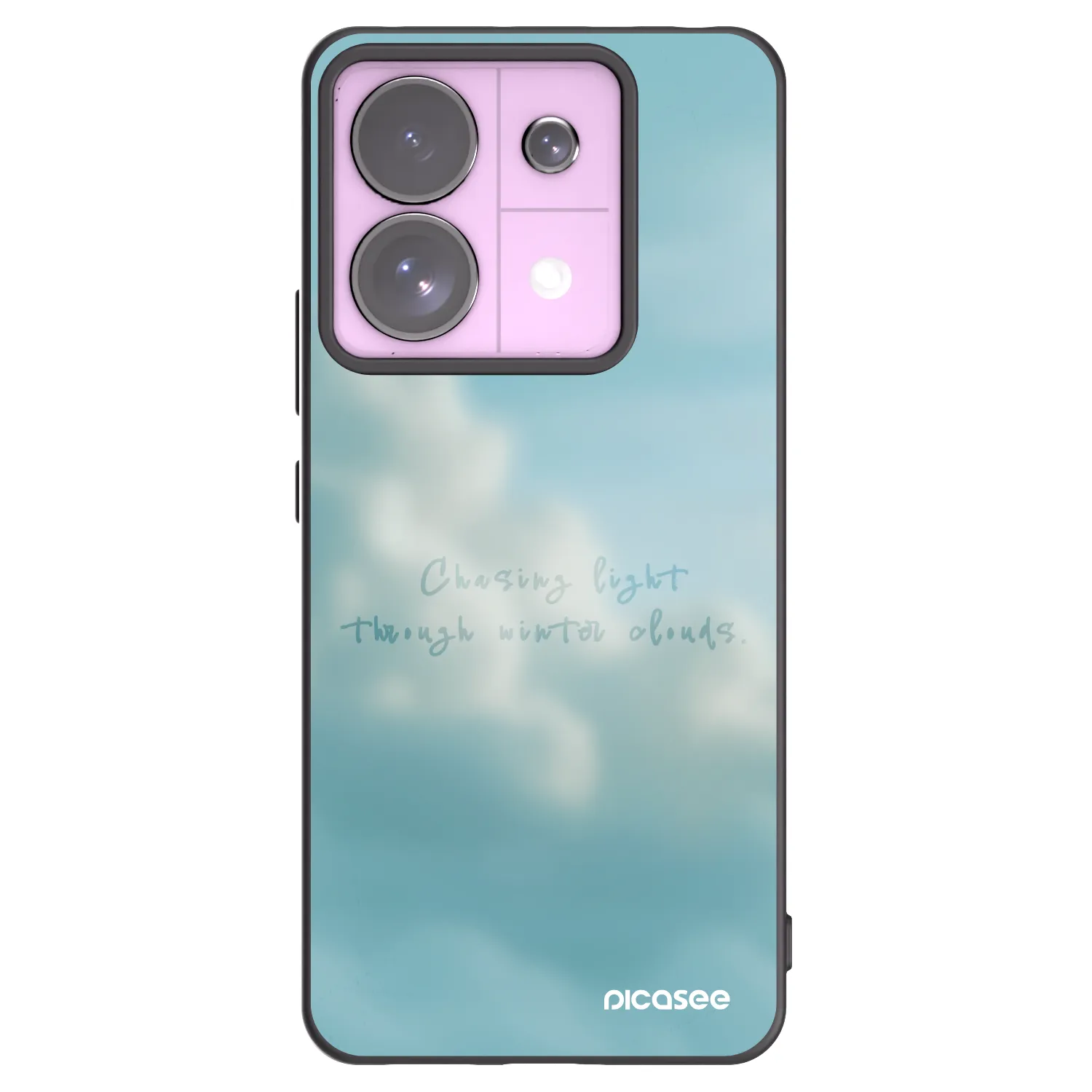 Picasee crna silikonska maskica za Xiaomi Redmi Note 13 Pro 5G - CHASiNG LIGHT