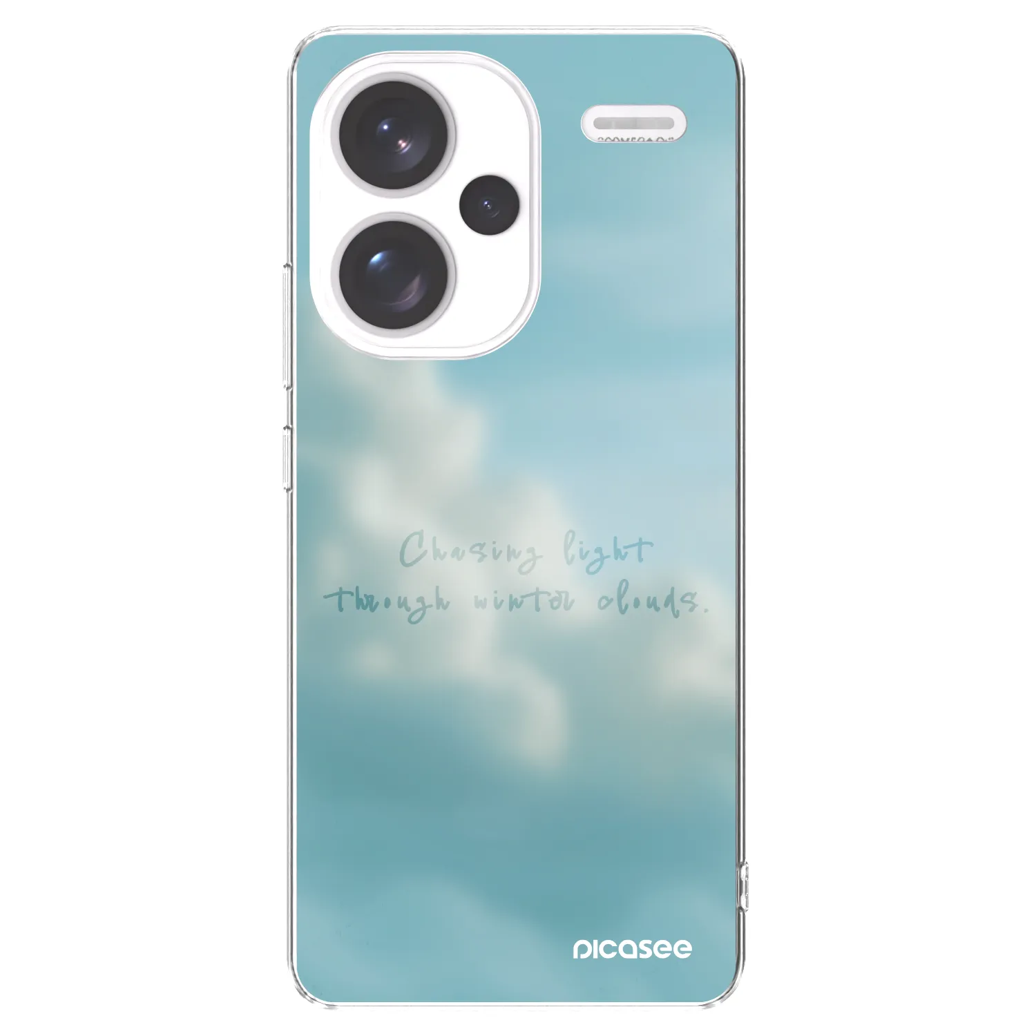 Picasee silikonska prozirna maskica za Xiaomi Redmi Note 13 Pro+ 5G - CHASiNG LIGHT