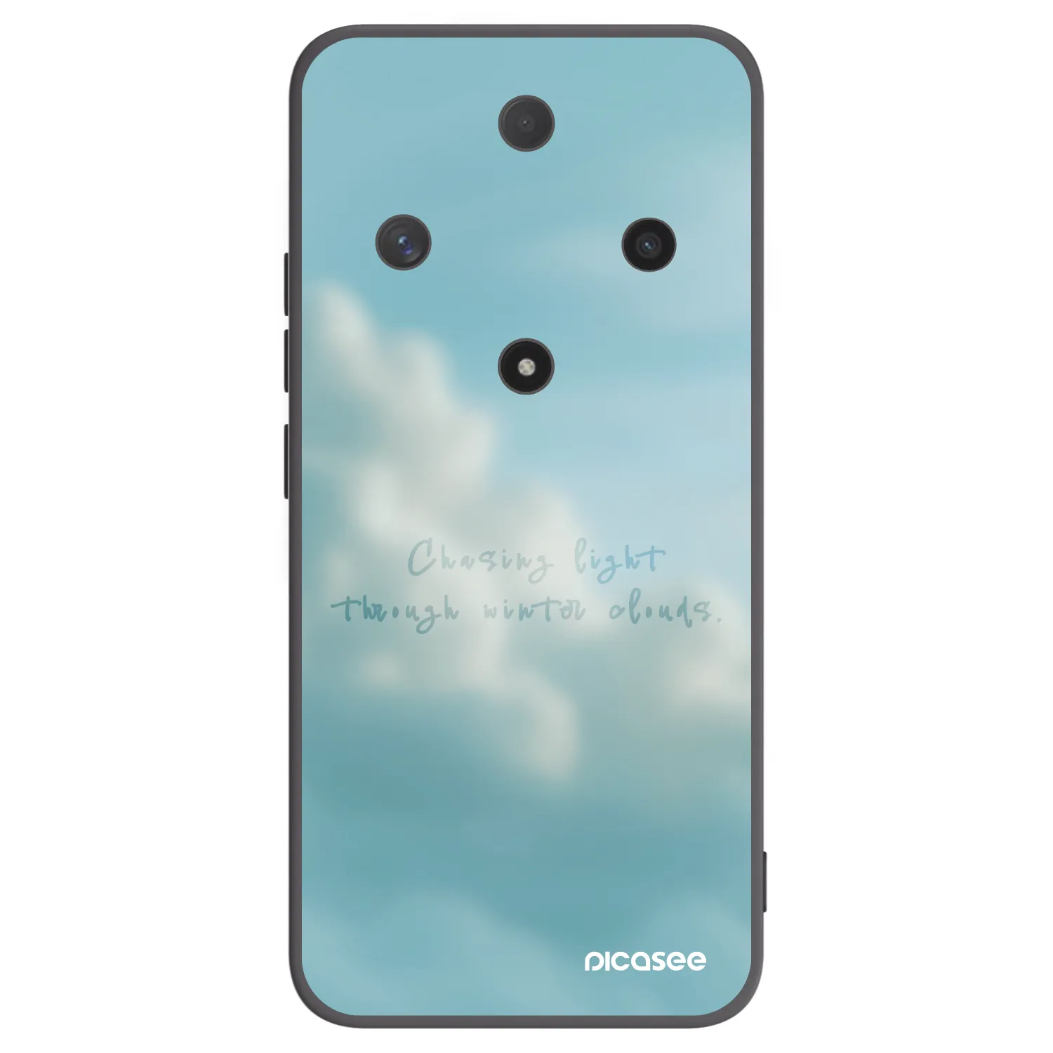 Picasee crna silikonska maskica za Honor Magic6 Lite 5G - CHASiNG LIGHT