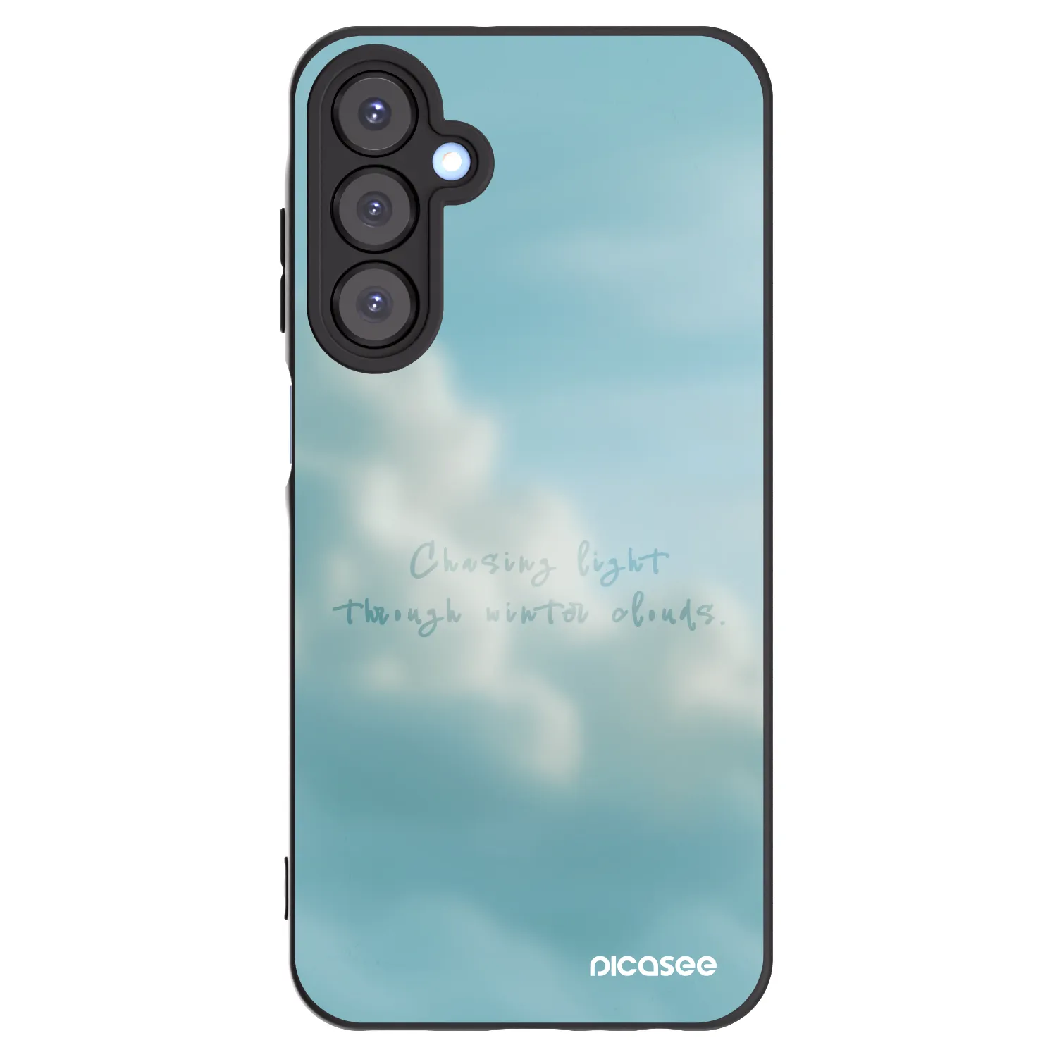 Picasee crna silikonska maskica za Samsung Galaxy A25 A256B 5G - CHASiNG LIGHT