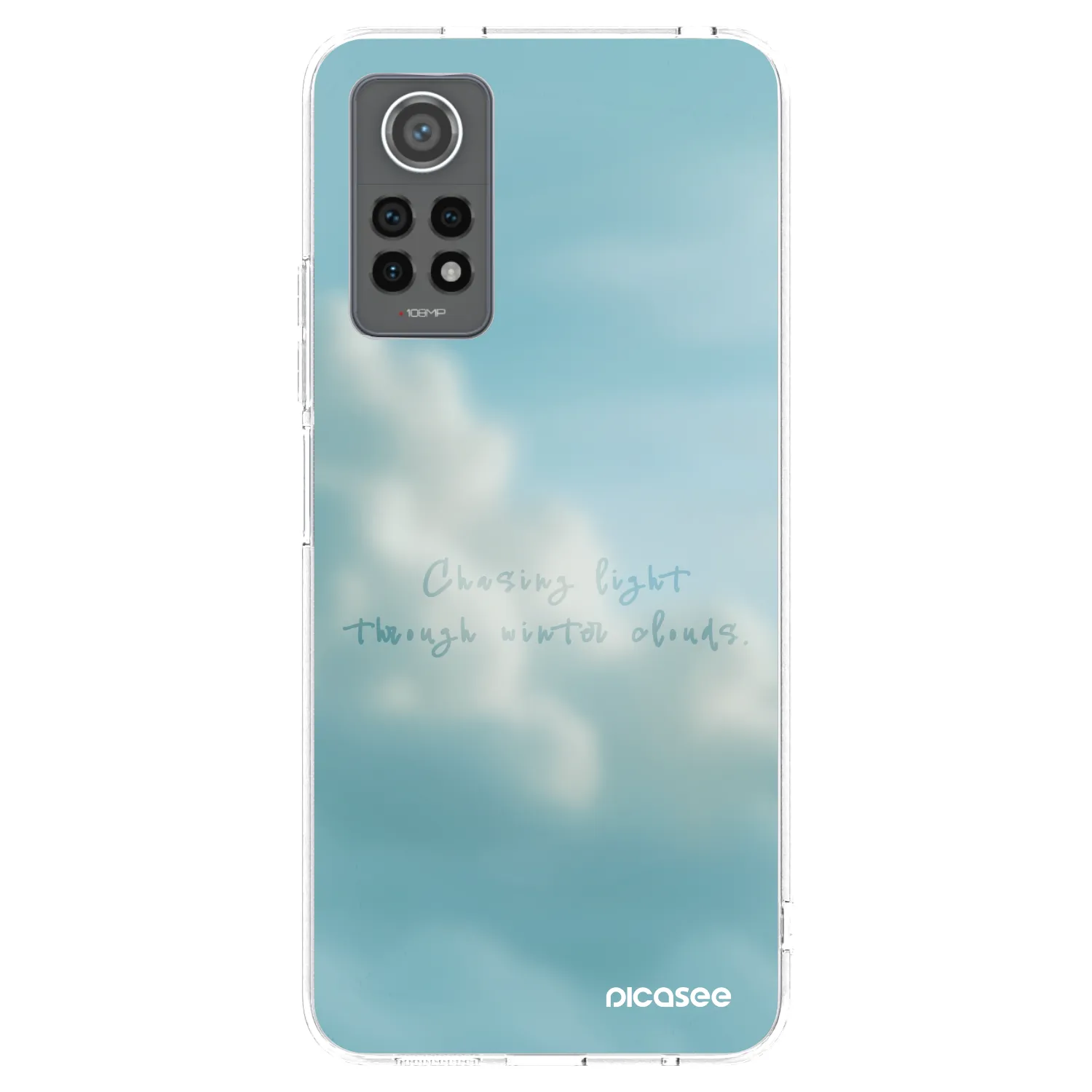 Picasee silikonska prozirna maskica za Xiaomi Redmi Note 12 Pro 4G - CHASiNG LIGHT