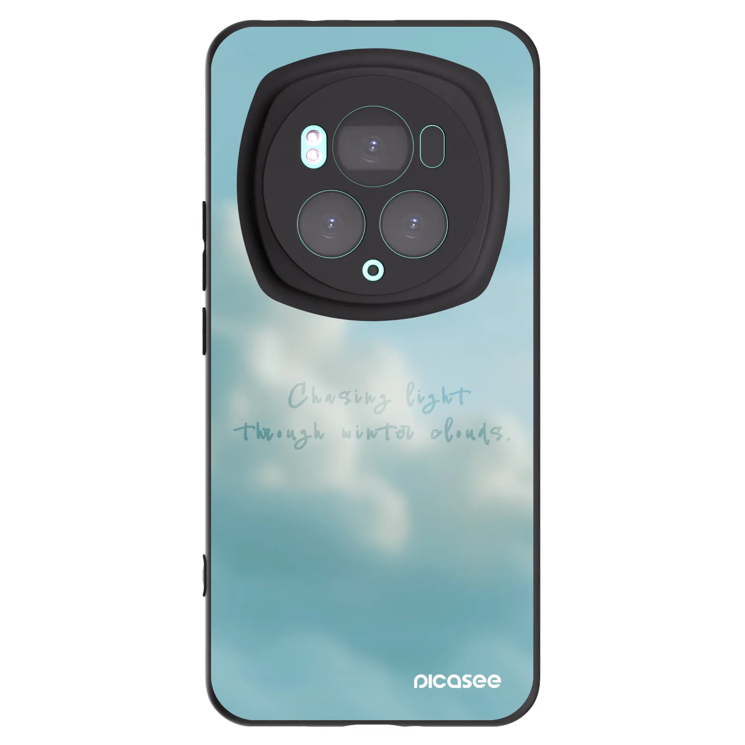 Picasee crna silikonska maskica za Honor Magic6 Pro - CHASiNG LIGHT