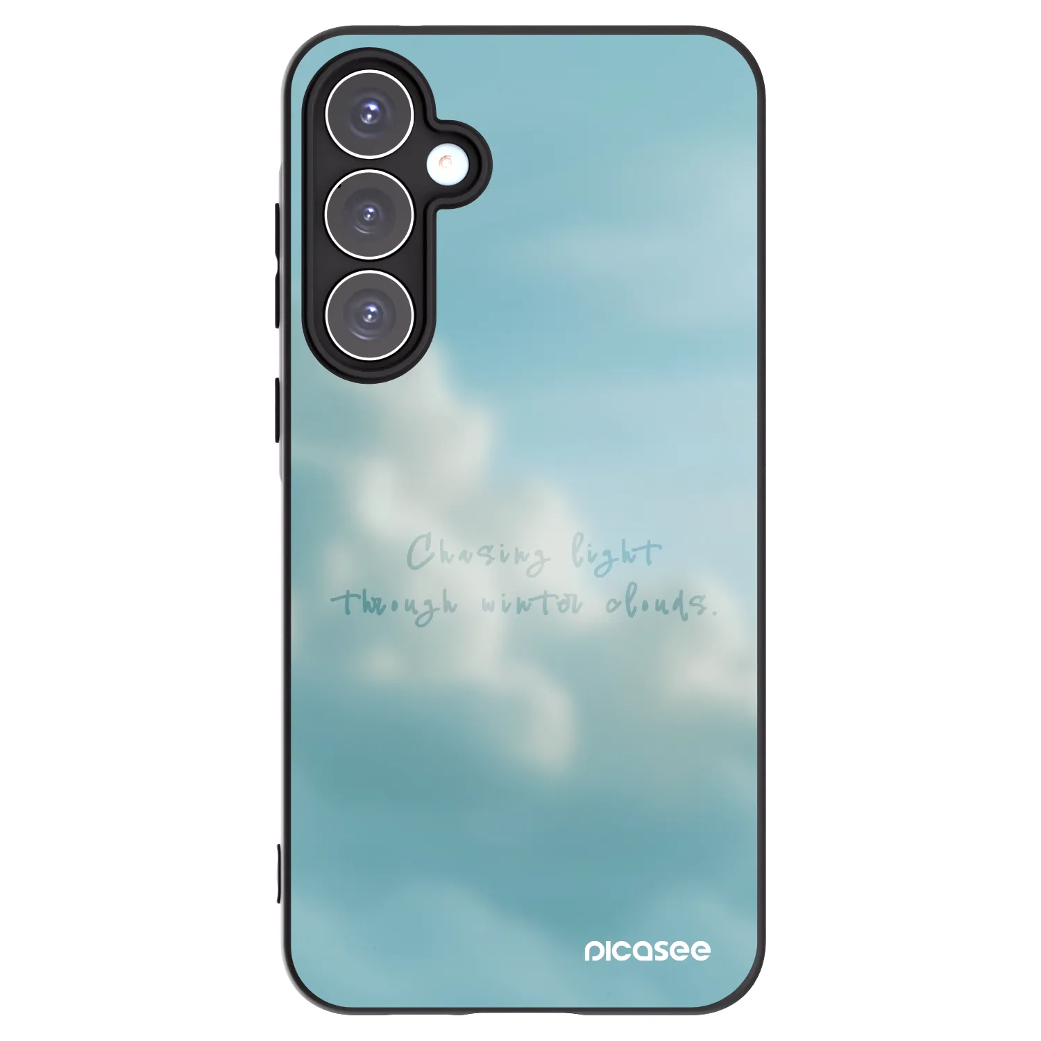 Picasee crna silikonska maskica za Samsung Galaxy A55 5G A556B - CHASiNG LIGHT