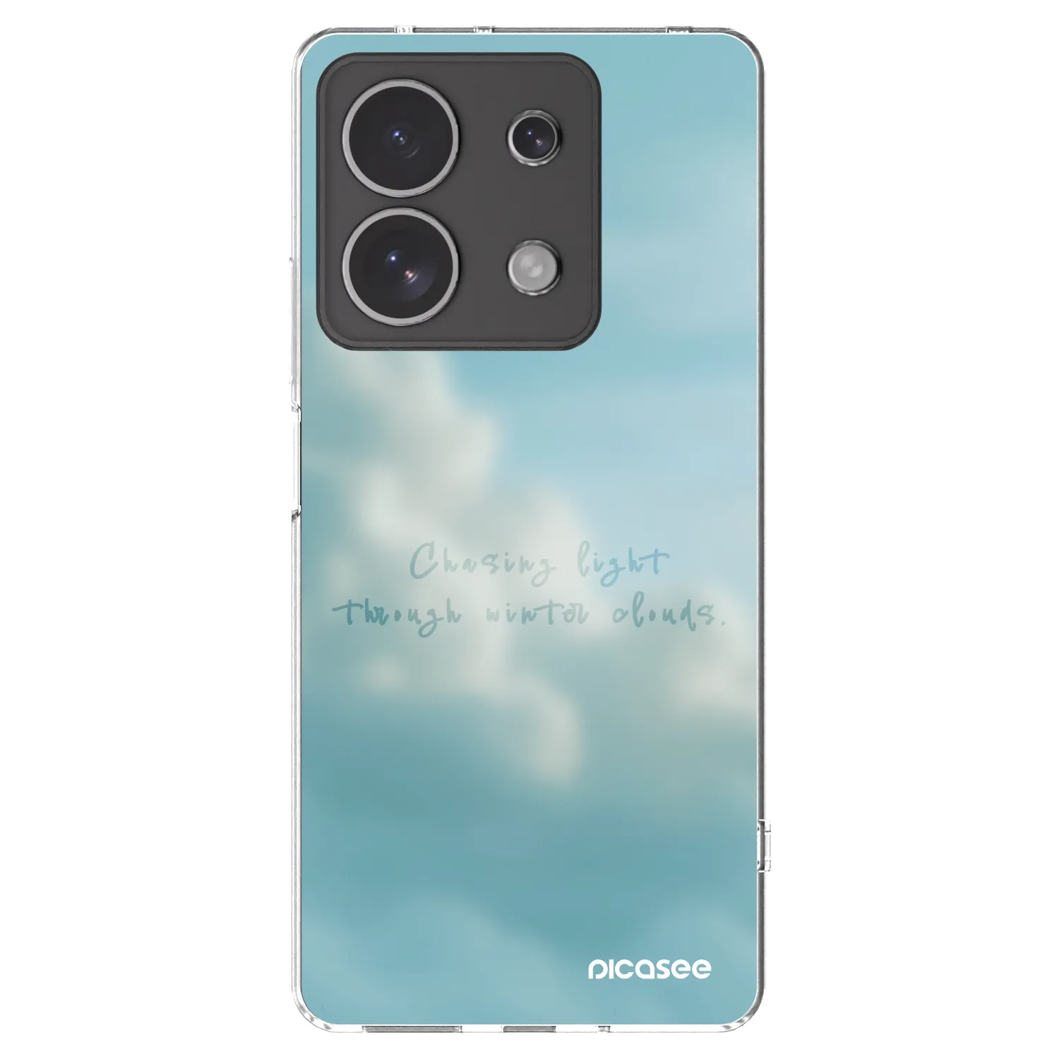 Picasee silikonska prozirna maskica za Xiaomi Redmi Note 13 4G - CHASiNG LIGHT