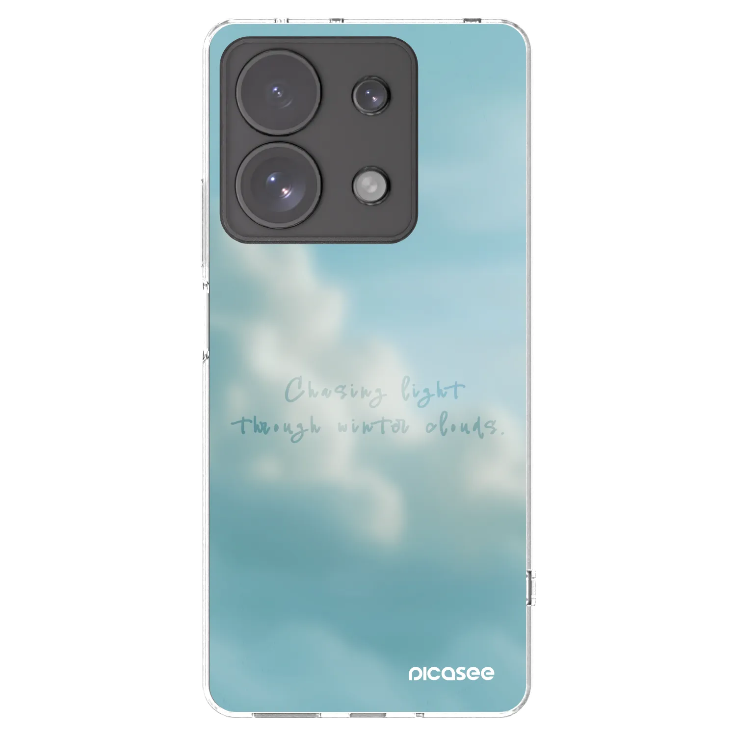Picasee silikonska prozirna maskica za Xiaomi Redmi Note 13 Pro 4G - CHASiNG LIGHT