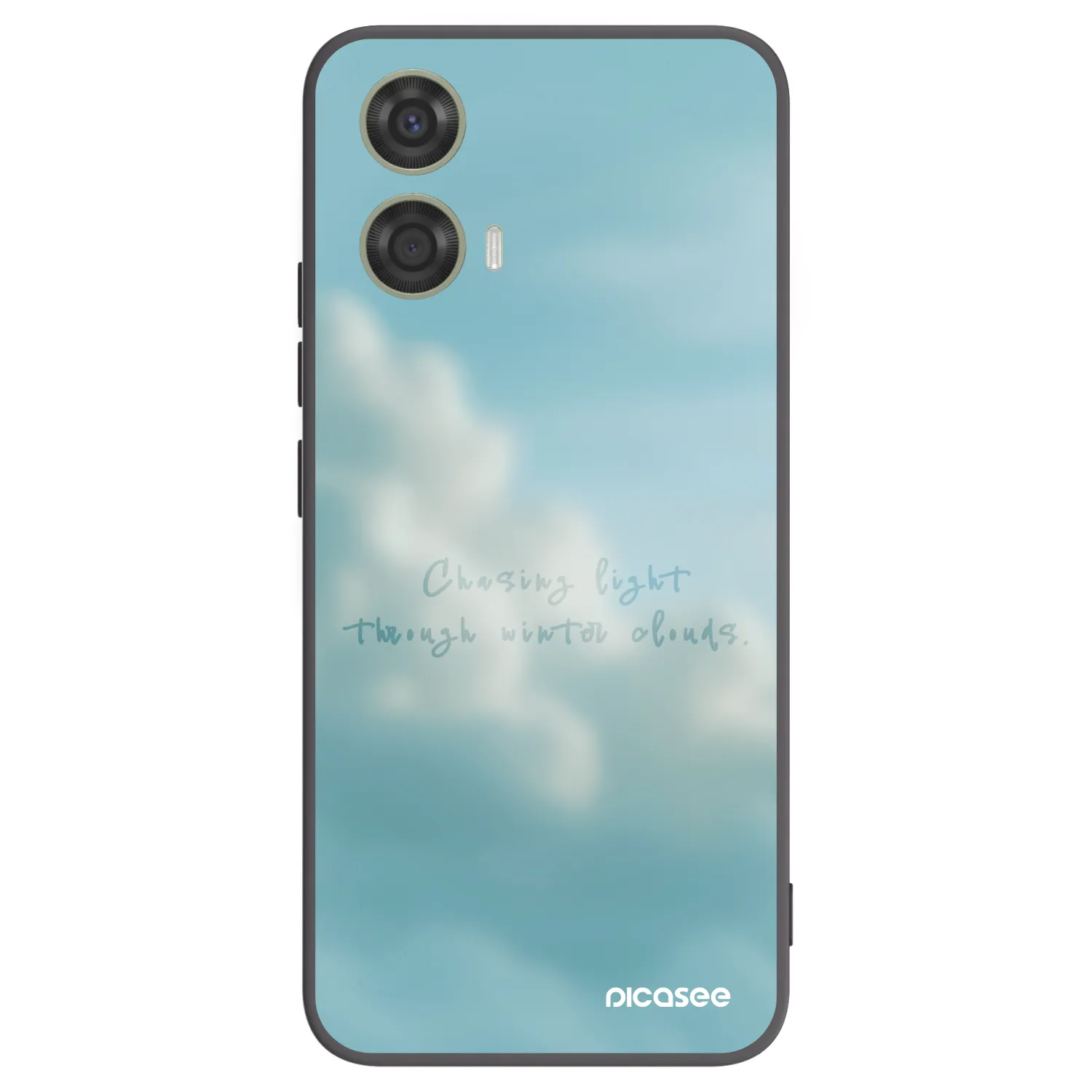Picasee crna silikonska maskica za Motorola Moto G24 - CHASiNG LIGHT
