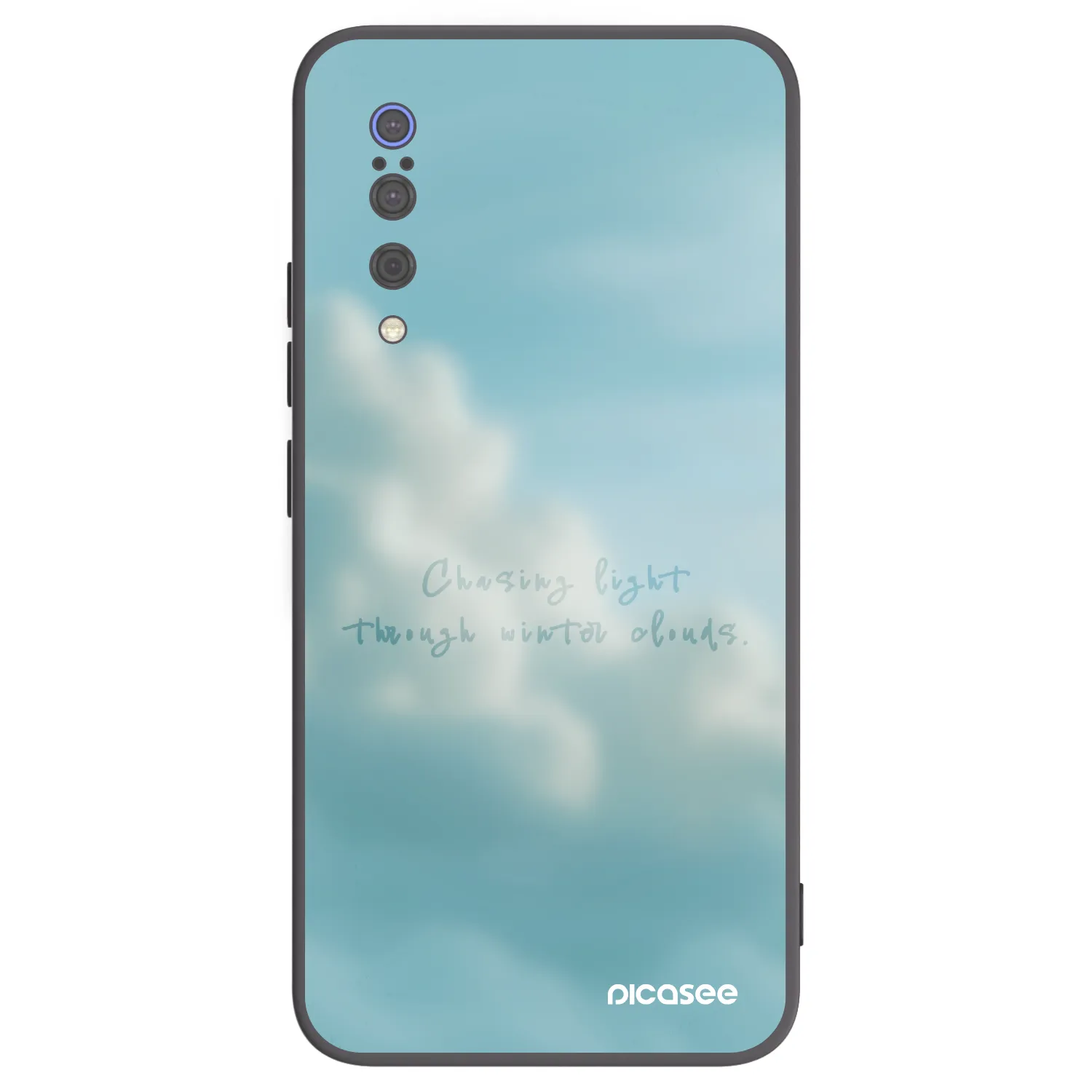 Picasee crna silikonska maskica za Xiaomi Mi 9 - CHASiNG LIGHT