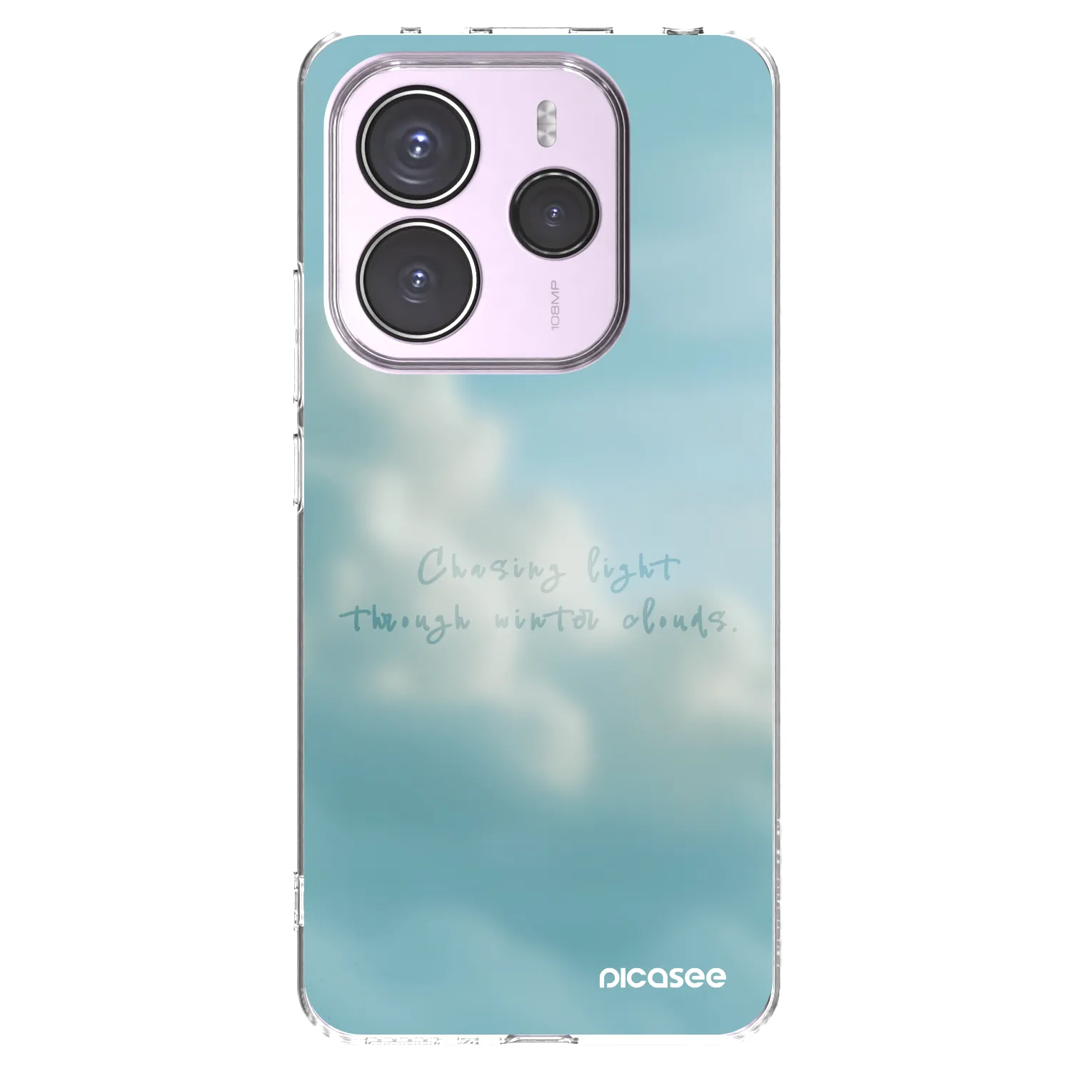 Picasee silikonska prozirna maskica za Xiaomi Redmi Note 14 5G - CHASiNG LIGHT