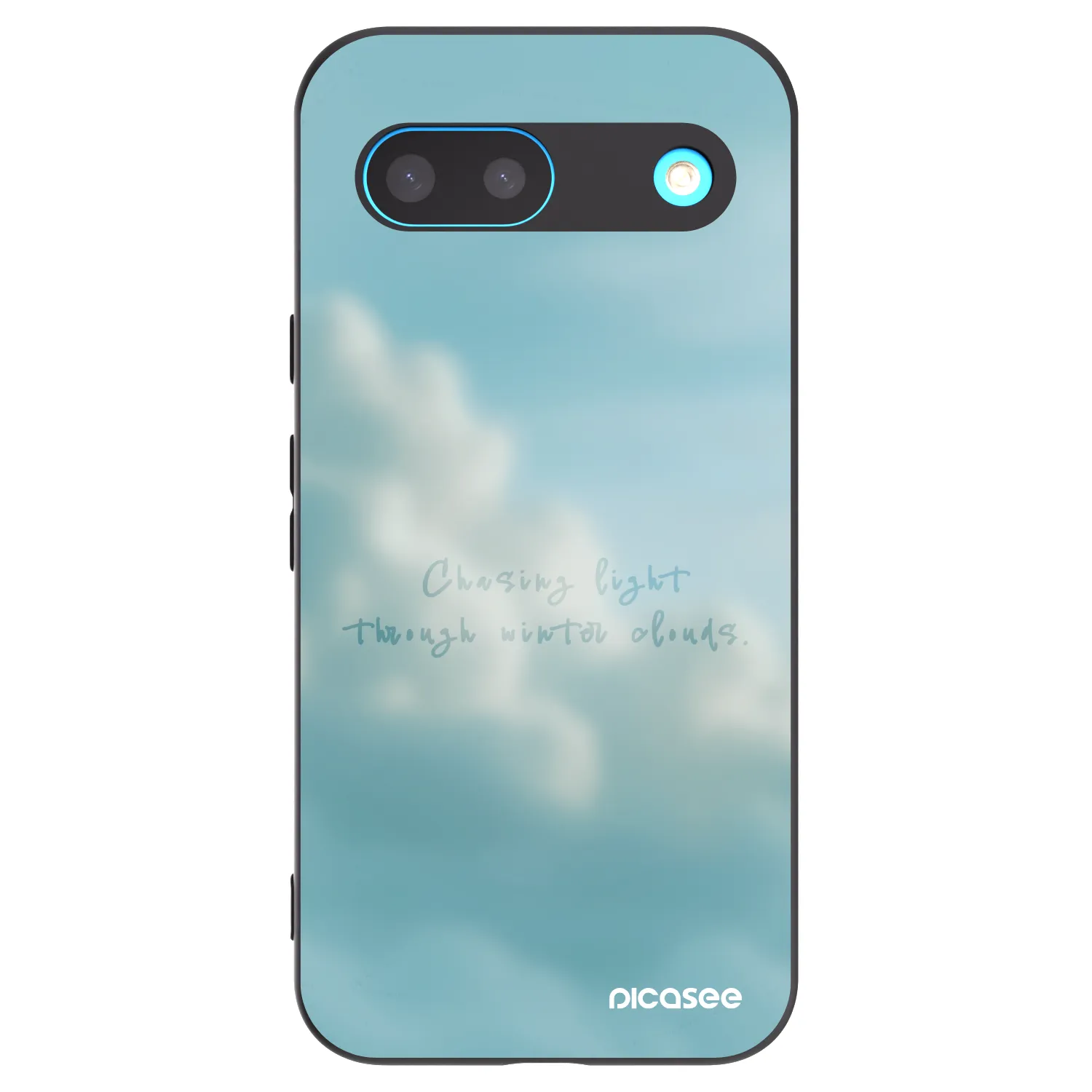 Picasee crna silikonska maskica za Google Pixel 8 - CHASiNG LIGHT