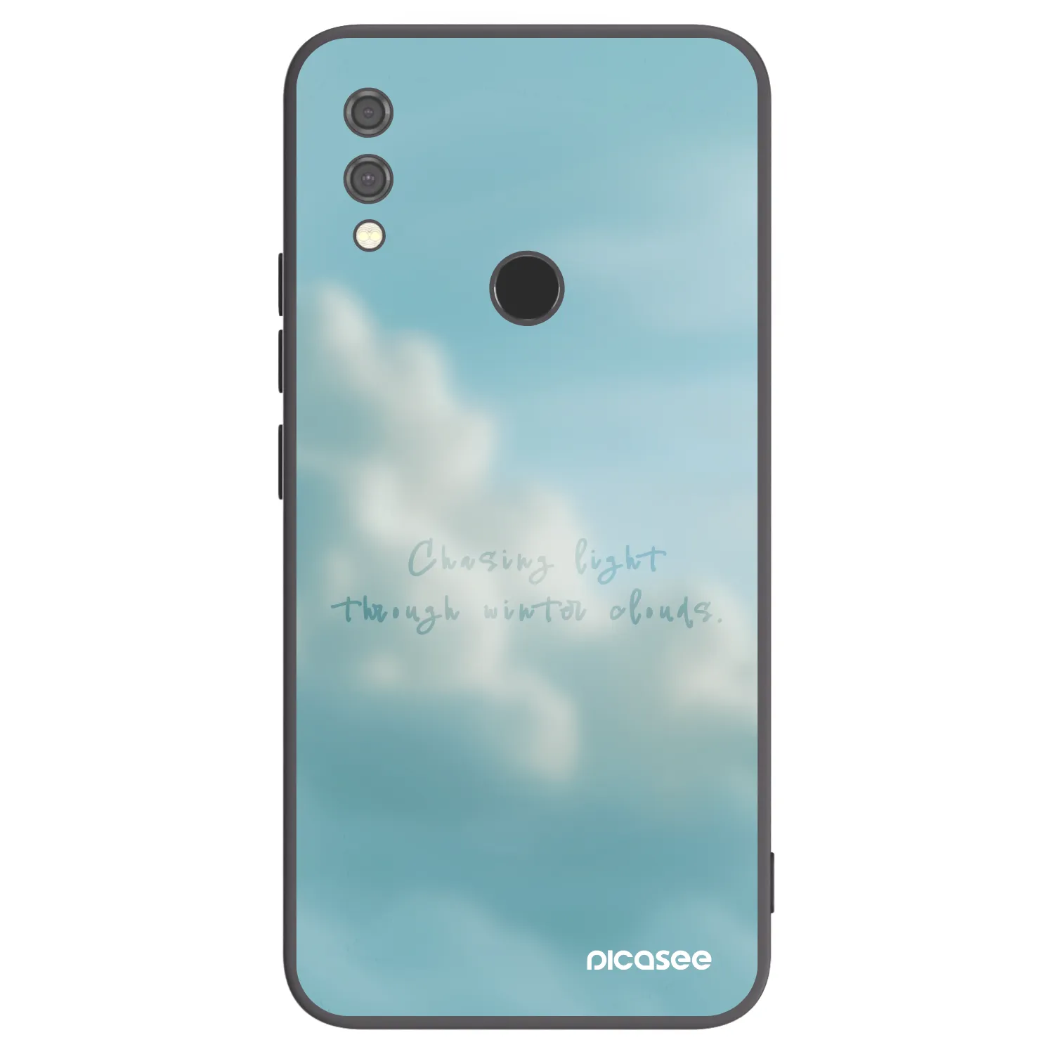 Picasee crna silikonska maskica za Xiaomi Redmi Note 7 - CHASiNG LIGHT