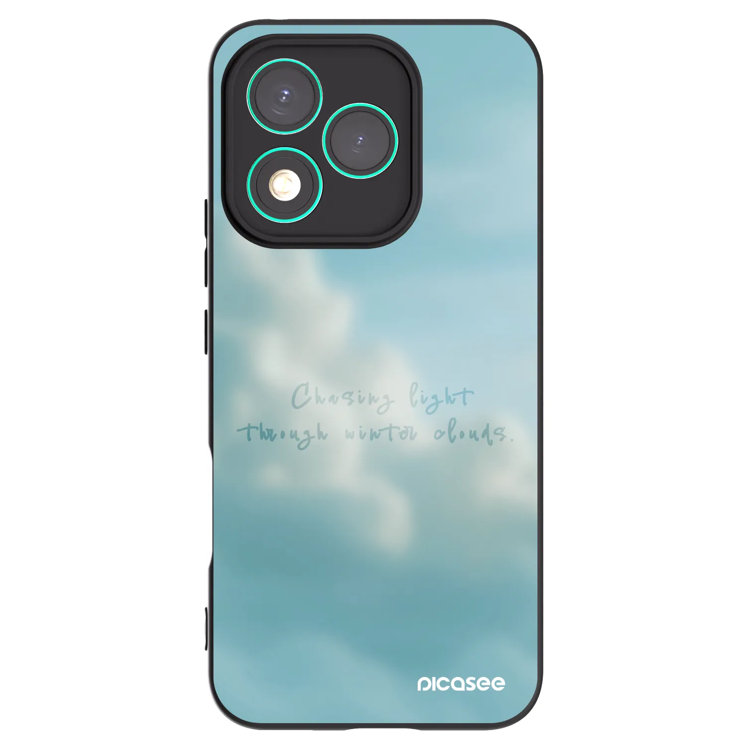Picasee crna silikonska maskica za Honor 400 Lite 5G - CHASiNG LIGHT