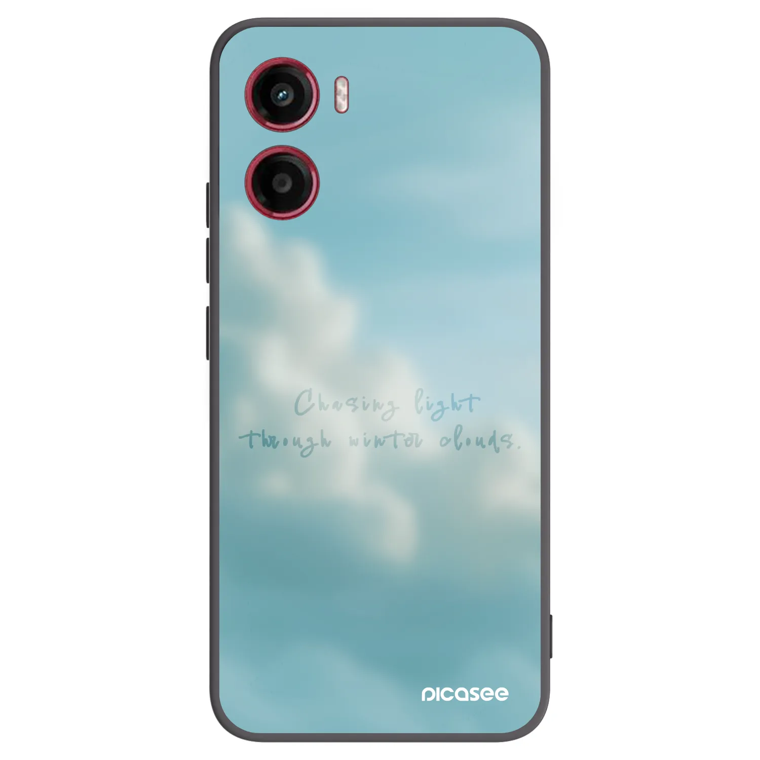 Picasee crna silikonska maskica za Motorola Moto G05 - CHASiNG LIGHT