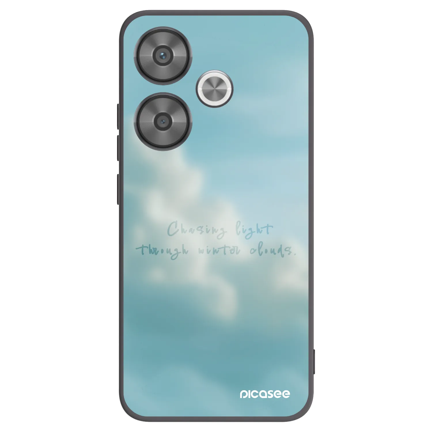 Picasee crna silikonska maskica za Xiaomi Poco F6 - CHASiNG LIGHT